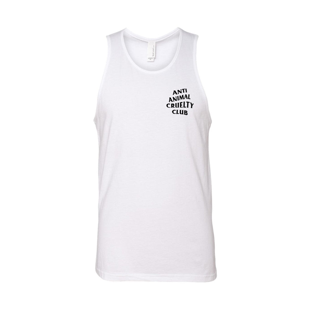 Men's | Anti Animal Cruelty Club | Tank Top - Arm The Animals Clothing LLC
