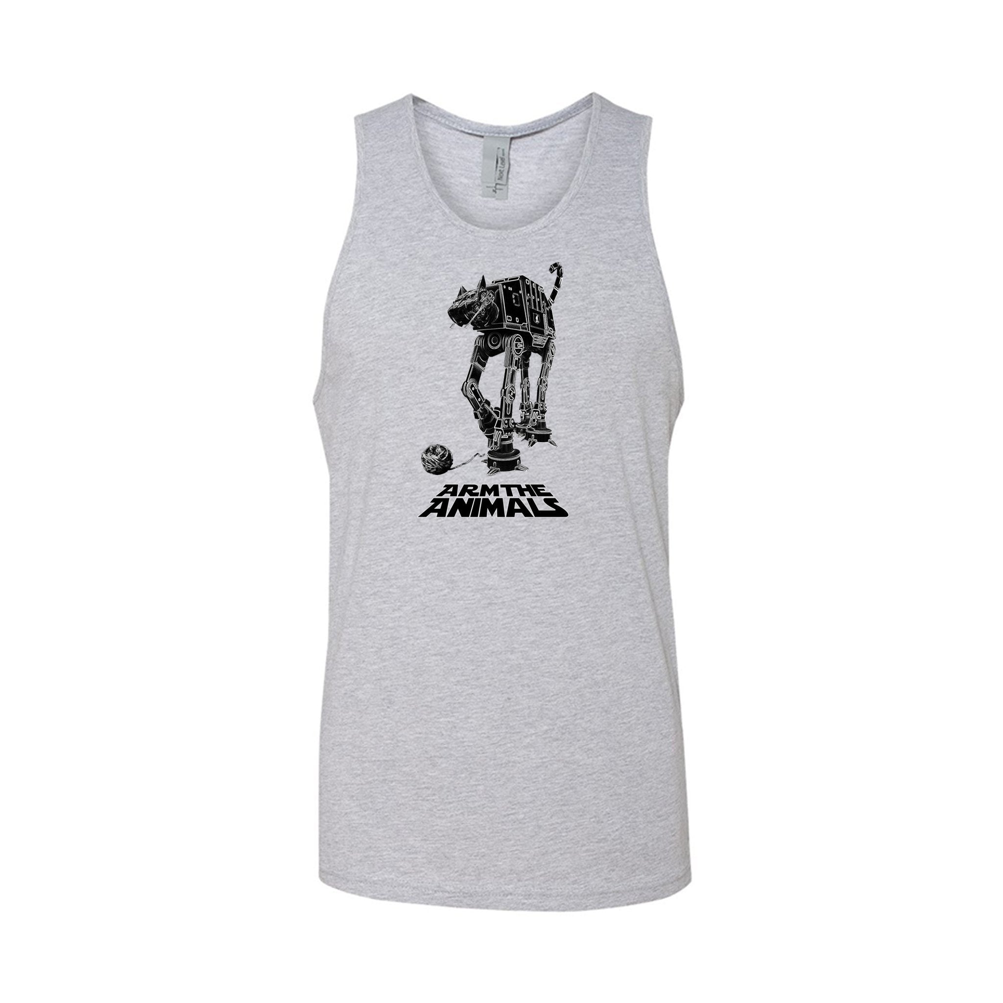 Men's | Cat - At | Tank Top - Arm The Animals Clothing LLC