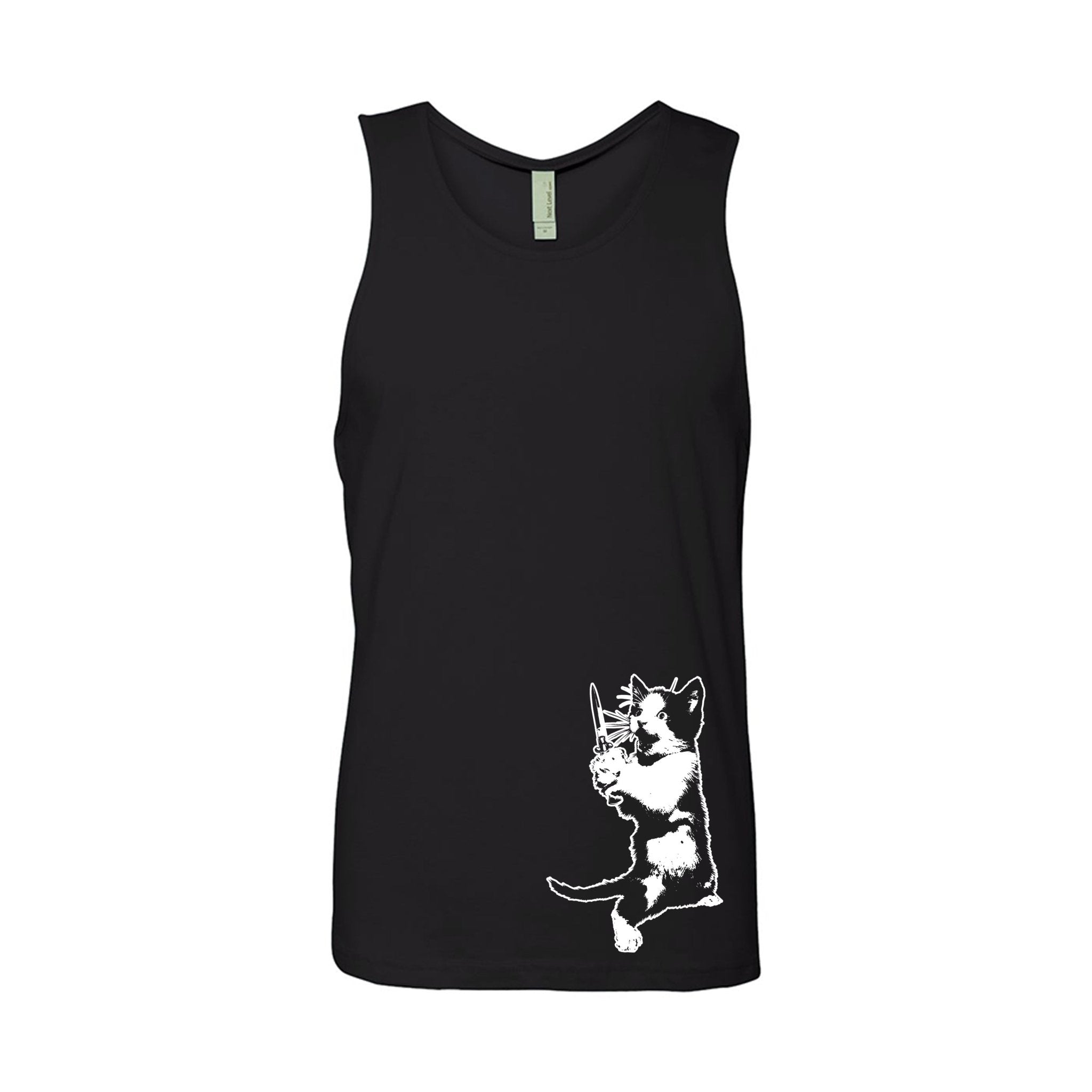 Men's | Cat The Ripper | Tank Top - Arm The Animals Clothing LLC