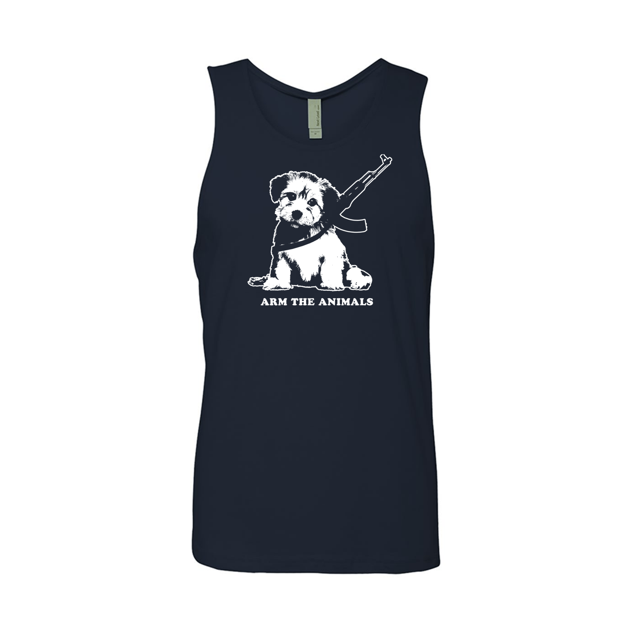 Men's | Puppy Power | Tank Top - Arm The Animals Clothing LLC