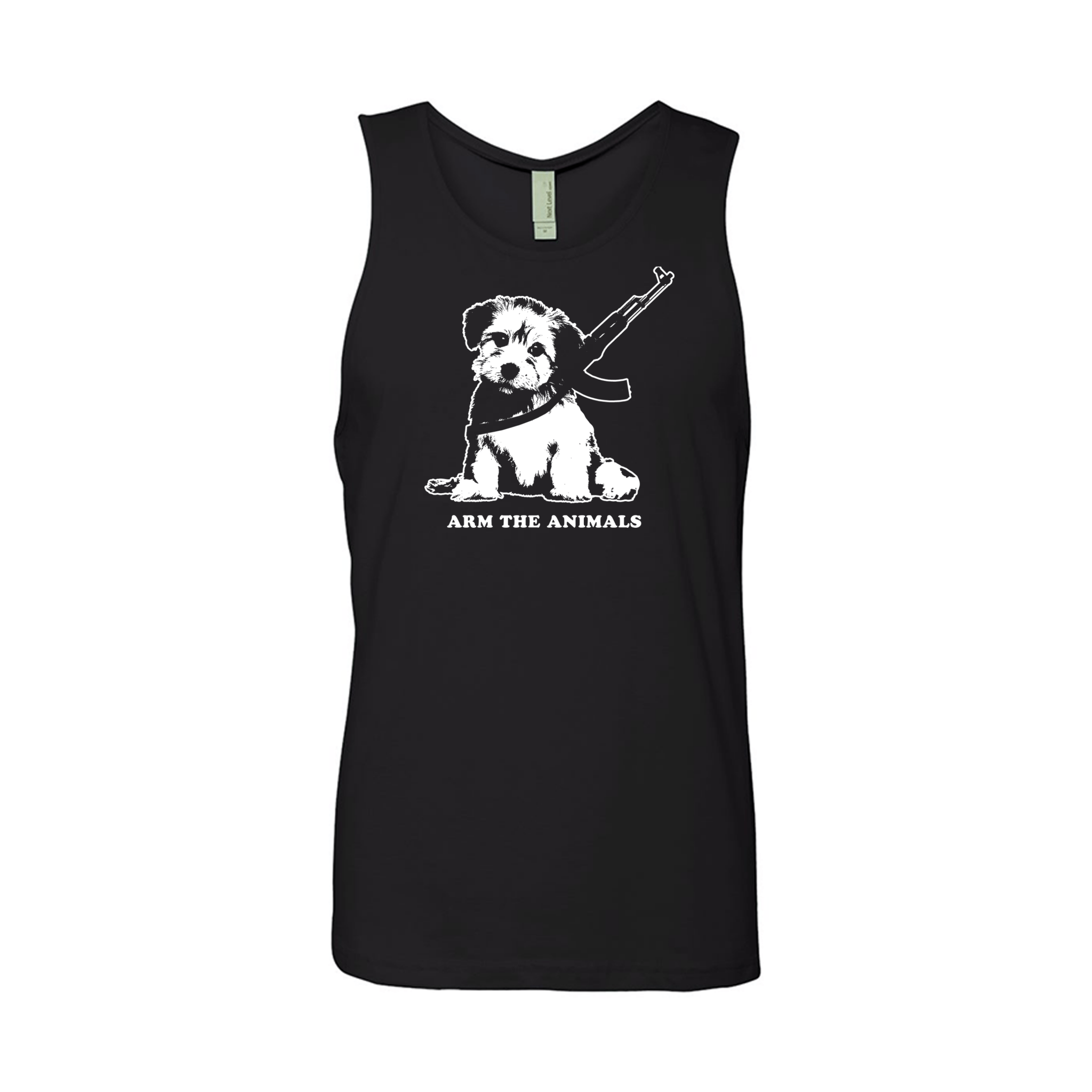 Men's | Puppy Power | Tank Top - Arm The Animals Clothing LLC