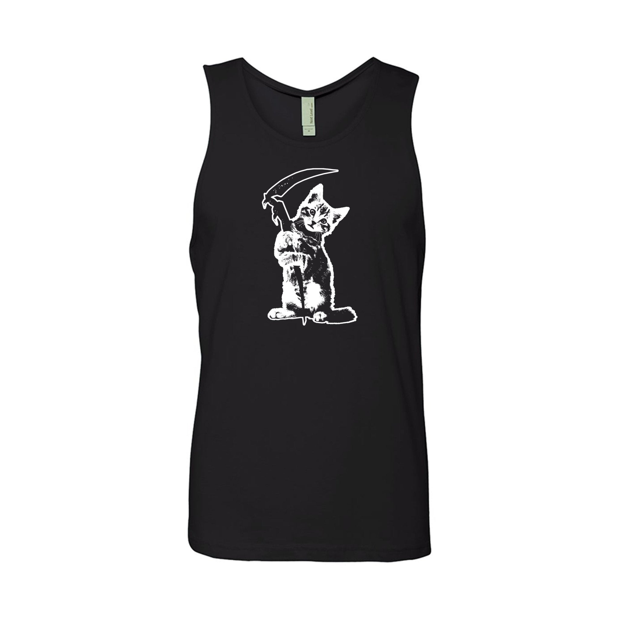 Men's | Reaper Kitty | Tank Top - Arm The Animals Clothing LLC
