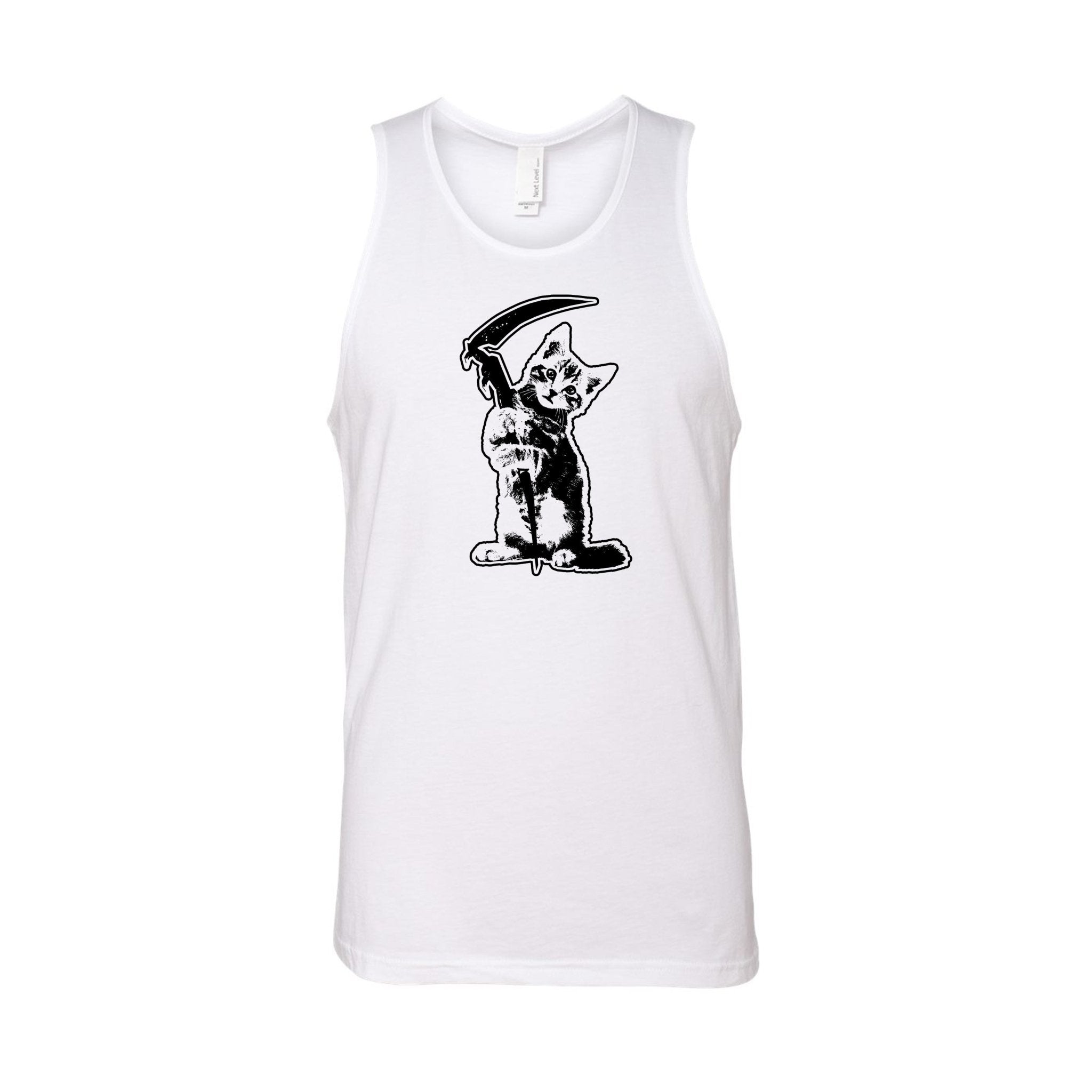 Men's | Reaper Kitty | Tank Top - Arm The Animals Clothing LLC