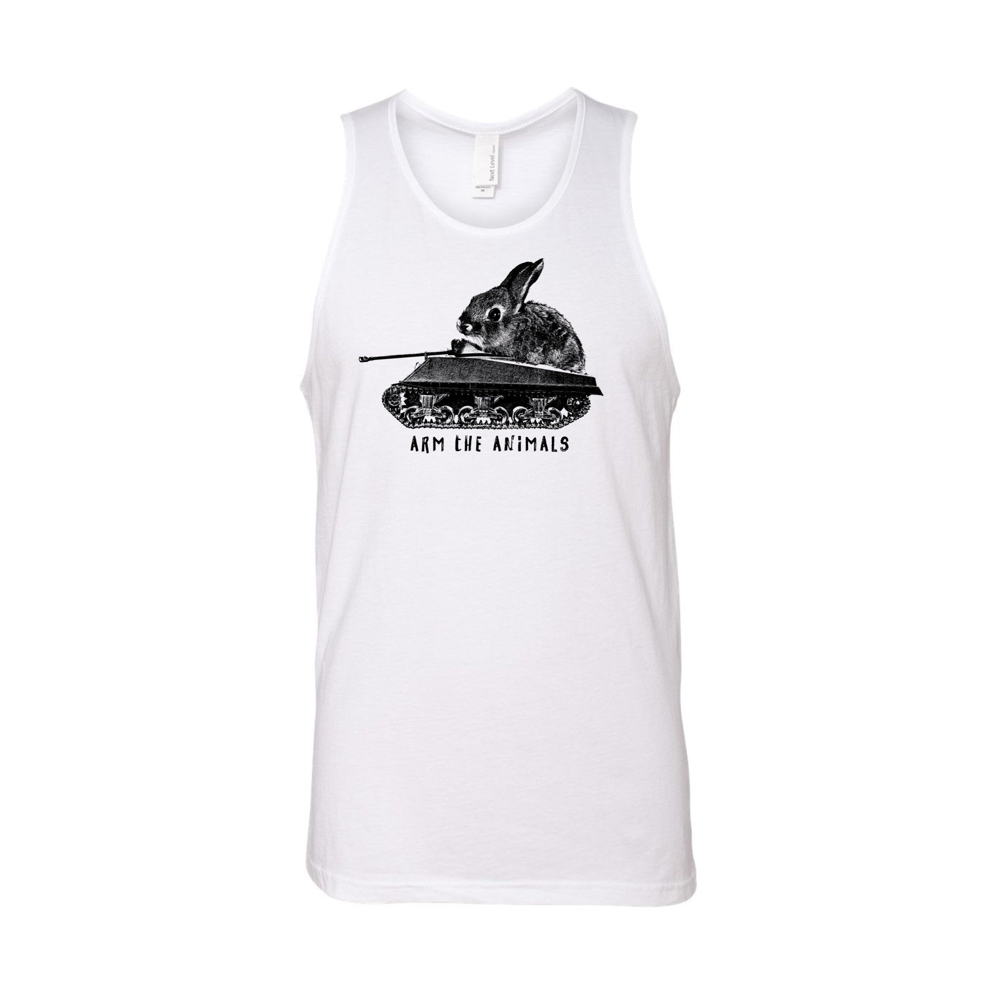 Men's | Renegade Bunny | Tank Top - Arm The Animals Clothing LLC