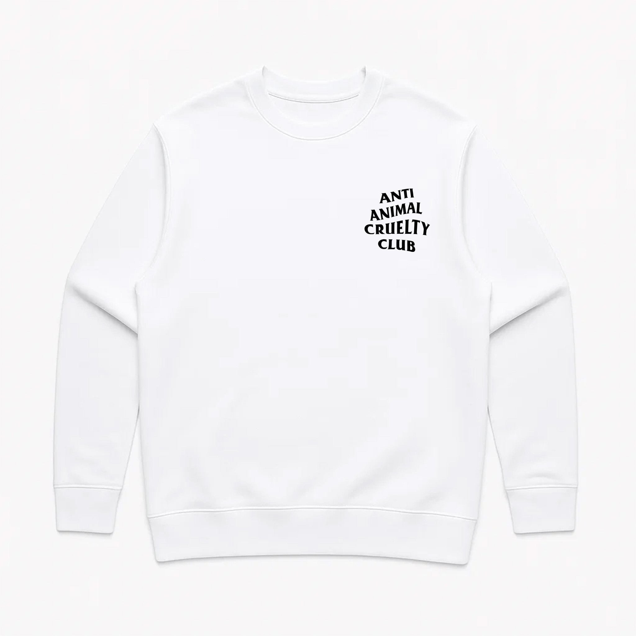 Unisex | Anti Animal Cruelty Club | Crewneck Sweatshirt - Arm The Animals Clothing LLC