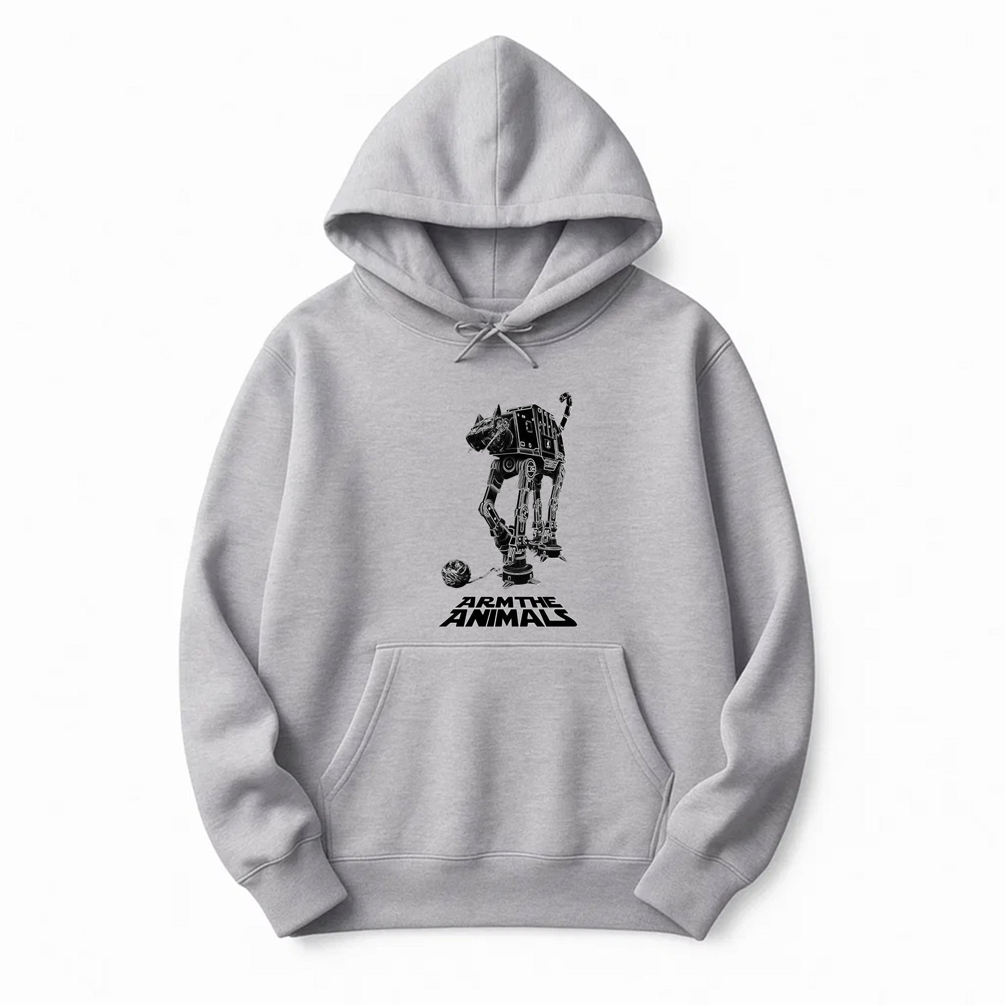 Unisex | Cat - At | Hoodie - Arm The Animals Clothing LLC