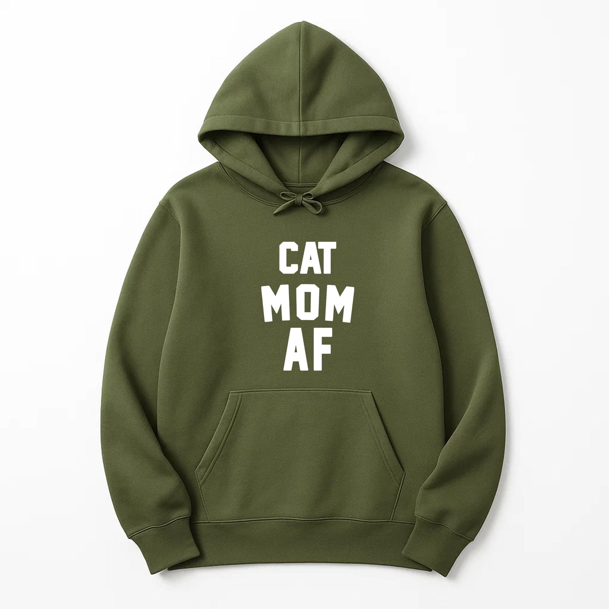 Unisex | Cat Mom AF | Hoodie - Arm The Animals Clothing LLC