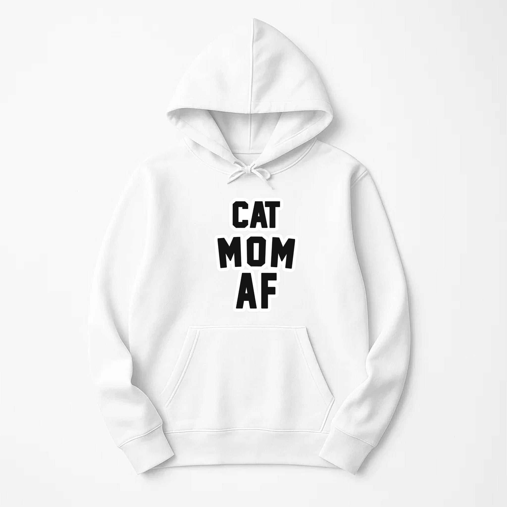 Unisex | Cat Mom AF | Hoodie - Arm The Animals Clothing LLC