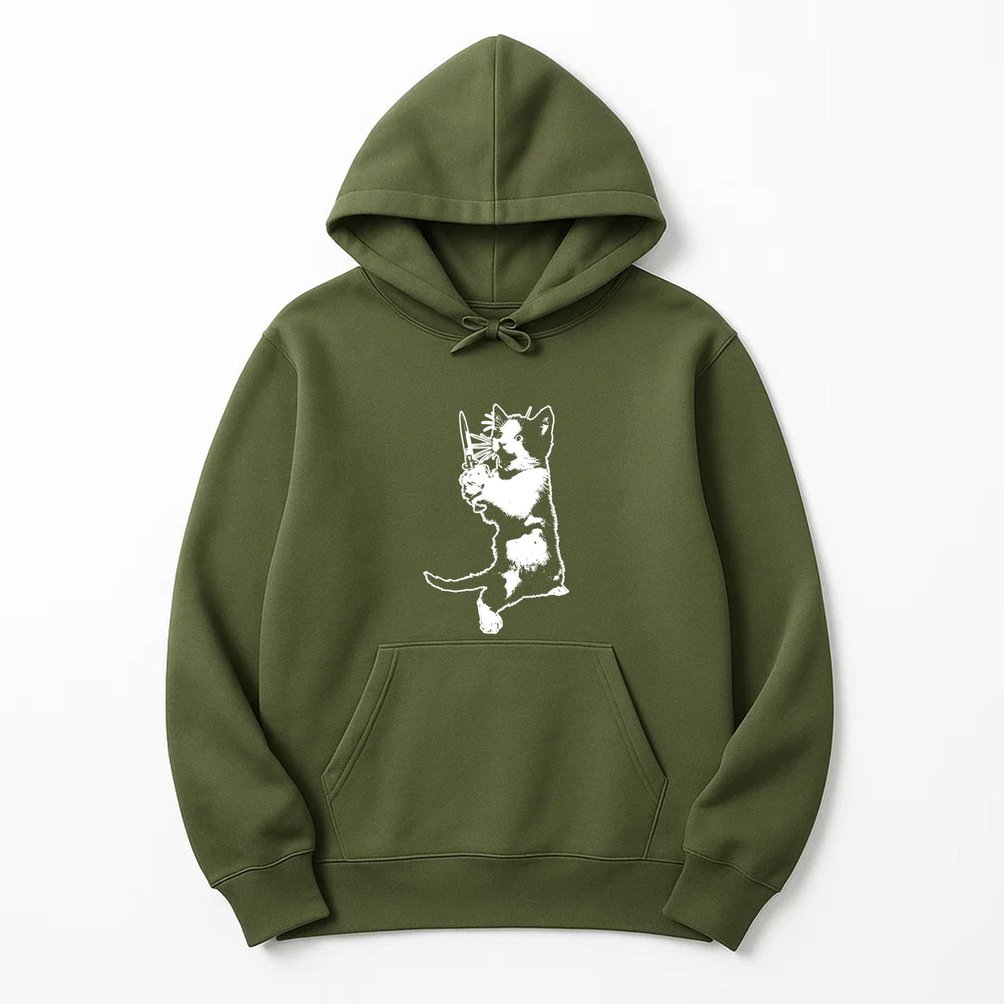 Unisex | Cat The Ripper | Hoodie - Arm The Animals Clothing LLC