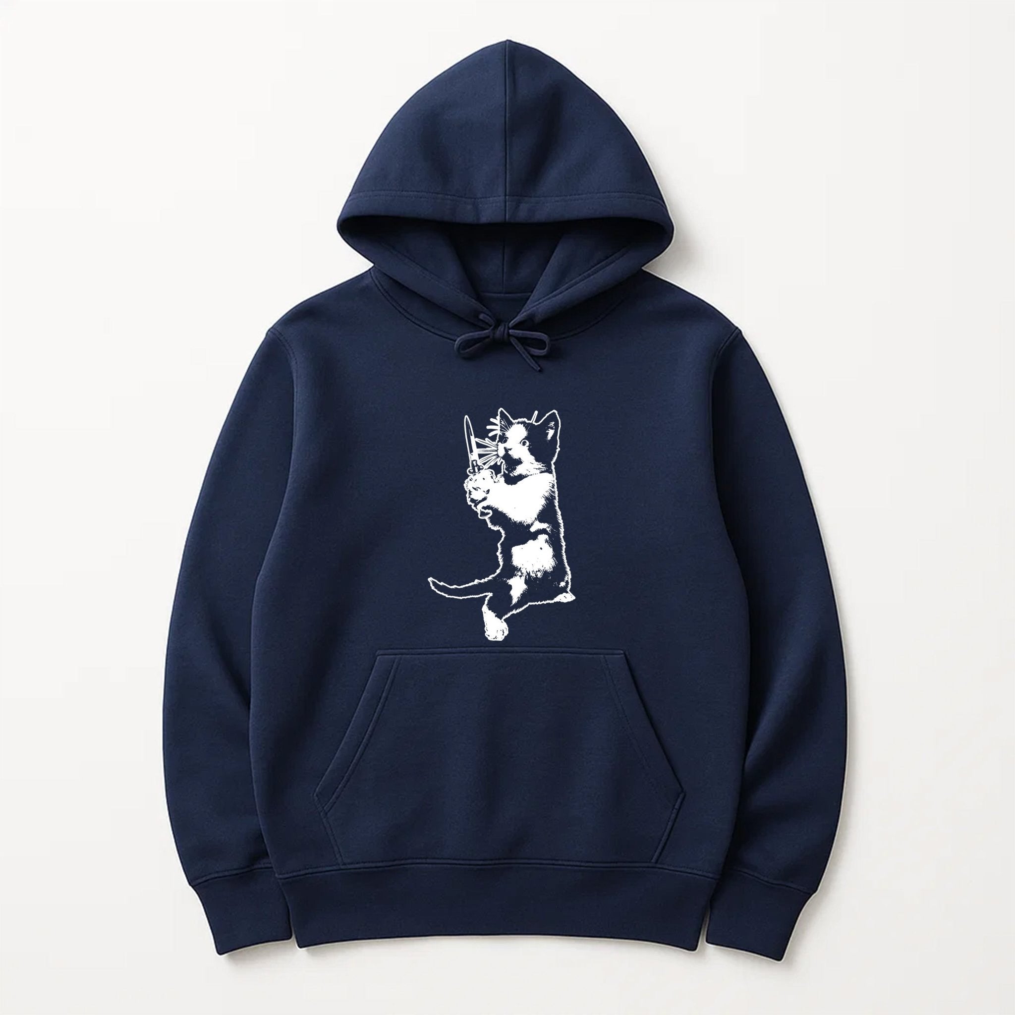 Unisex | Cat The Ripper | Hoodie - Arm The Animals Clothing LLC