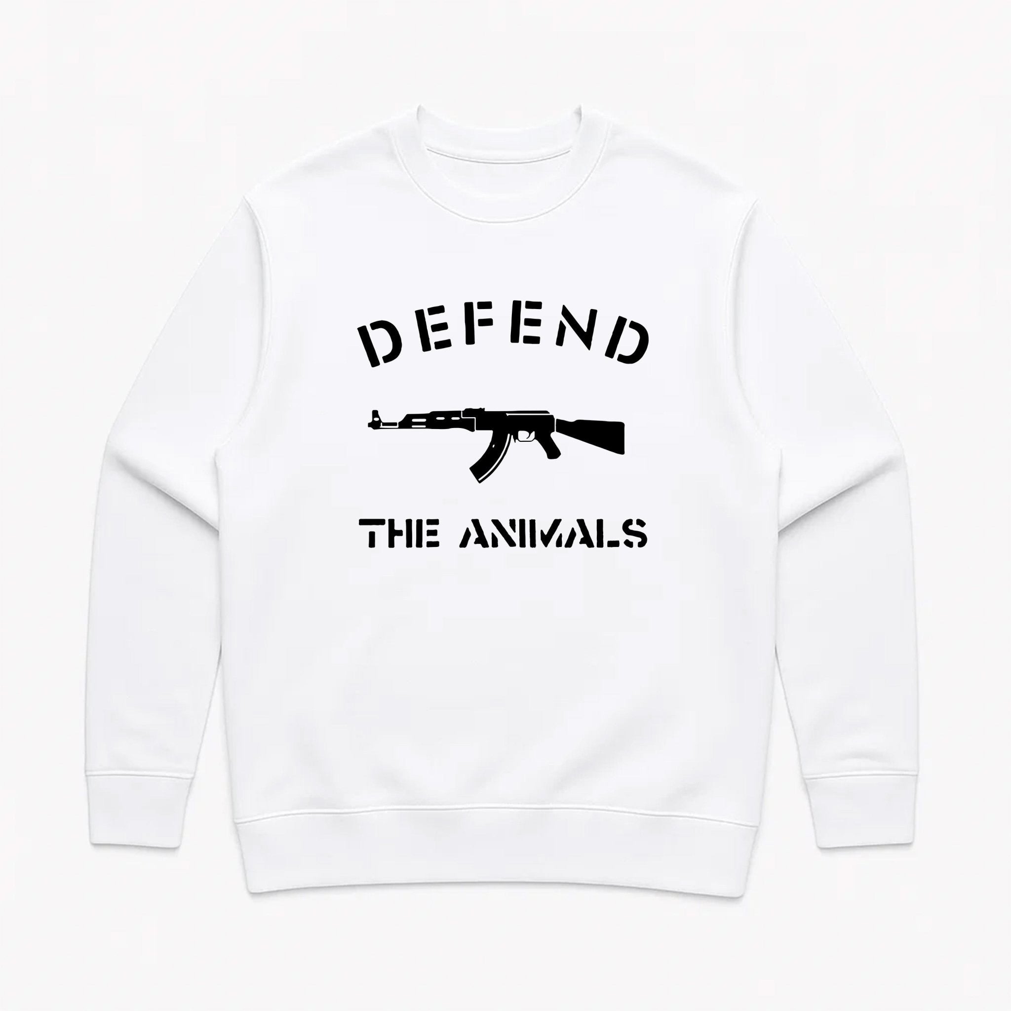Unisex | Defend The defenseless | Crewneck Sweatshirt - Arm The Animals Clothing LLC