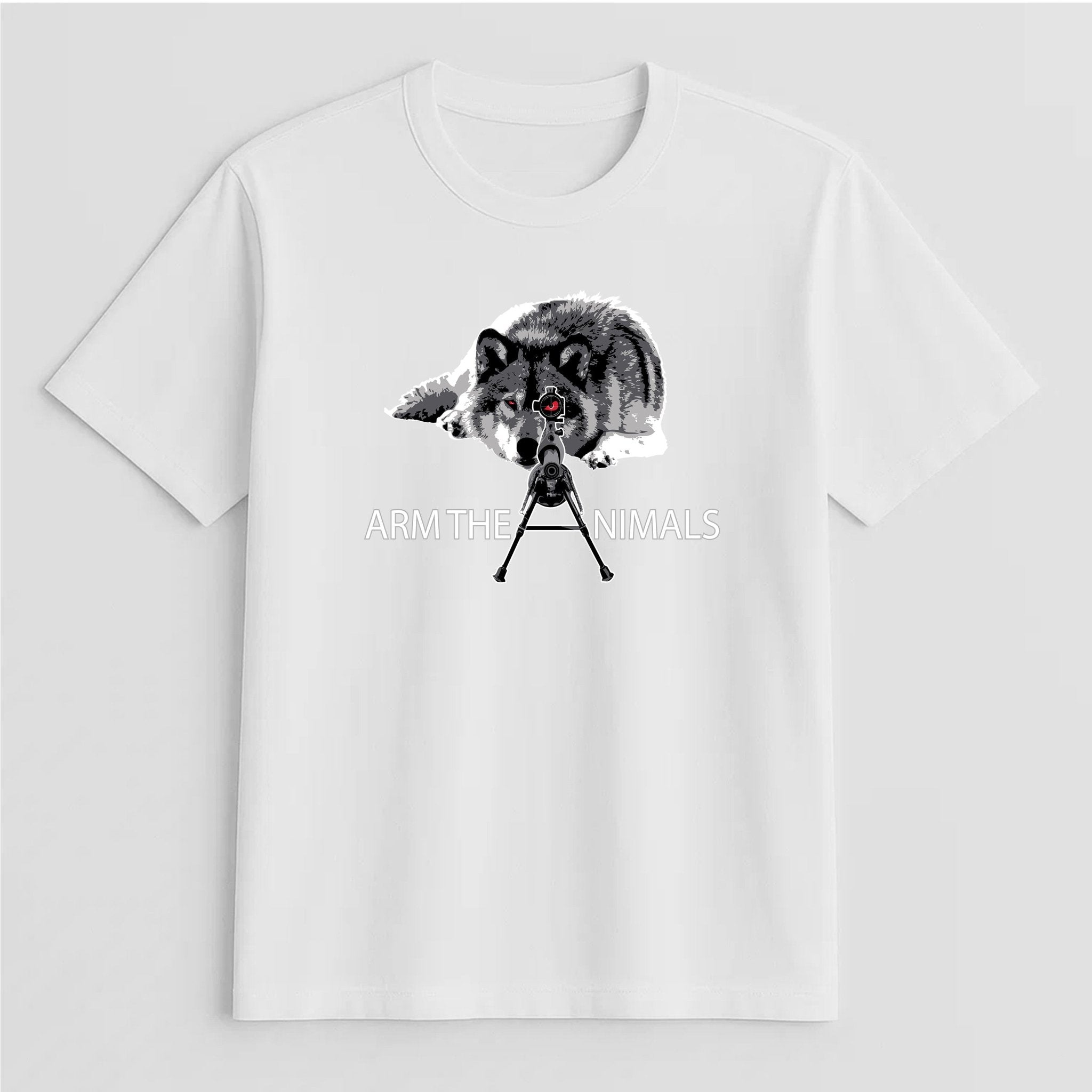 Unisex | M - 16 Wolf | Tee - Arm The Animals Clothing LLC