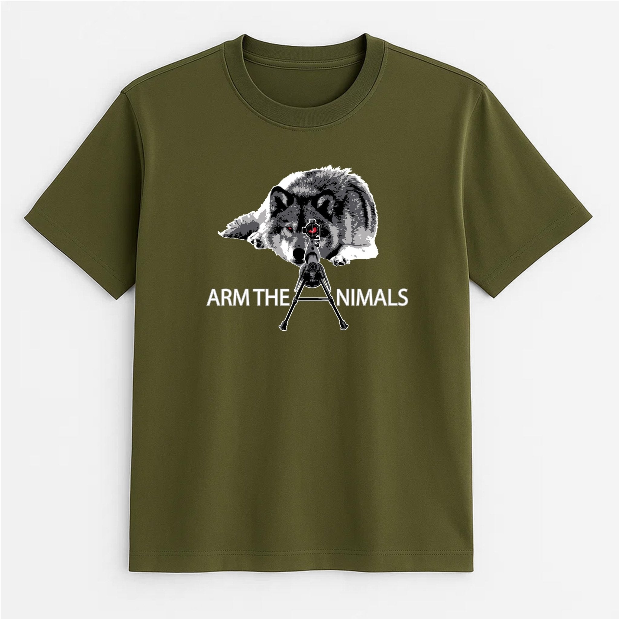 Unisex | M - 16 Wolf | Tee - Arm The Animals Clothing LLC