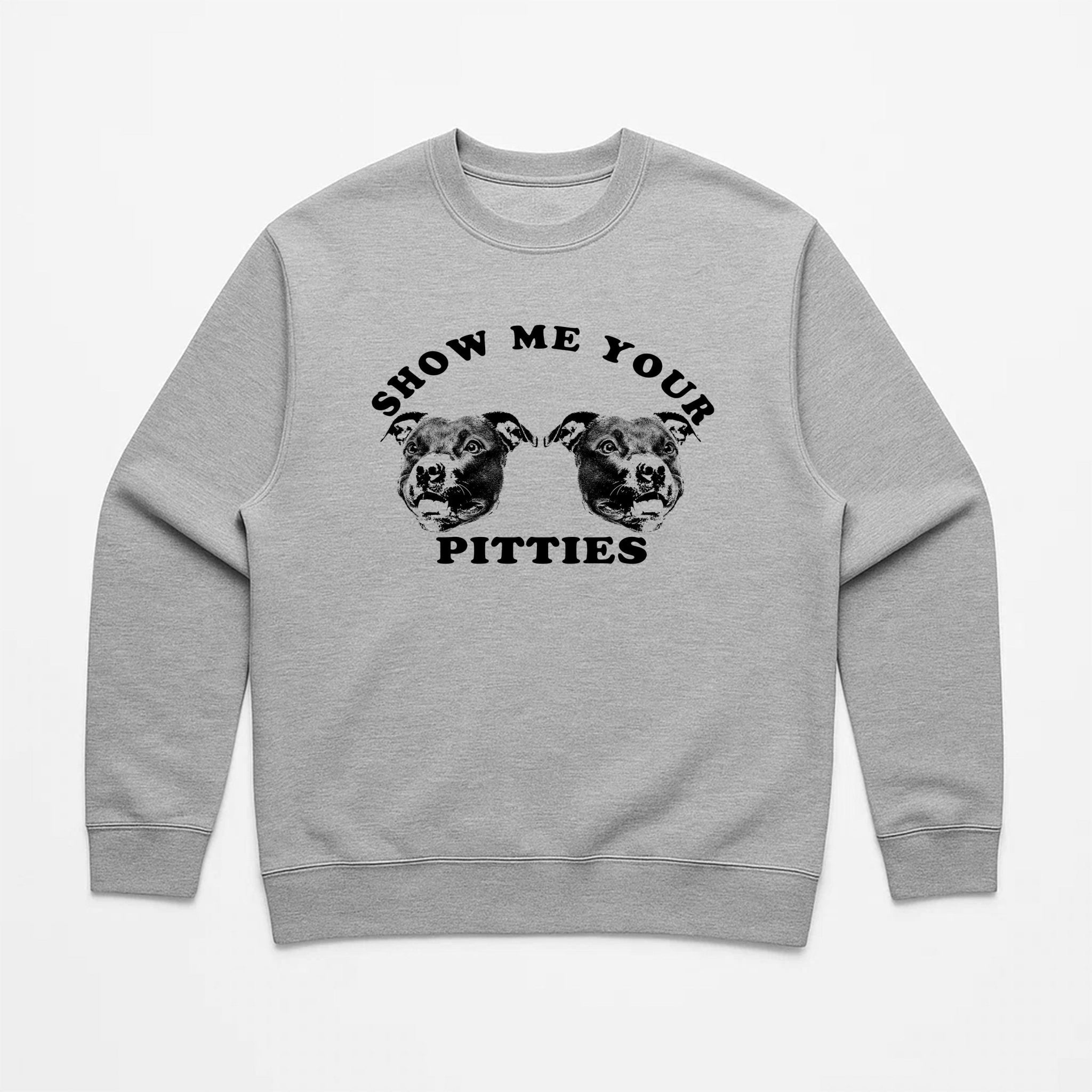 Unisex | My Pitties | Crewneck Sweatshirt - Arm The Animals Clothing LLC