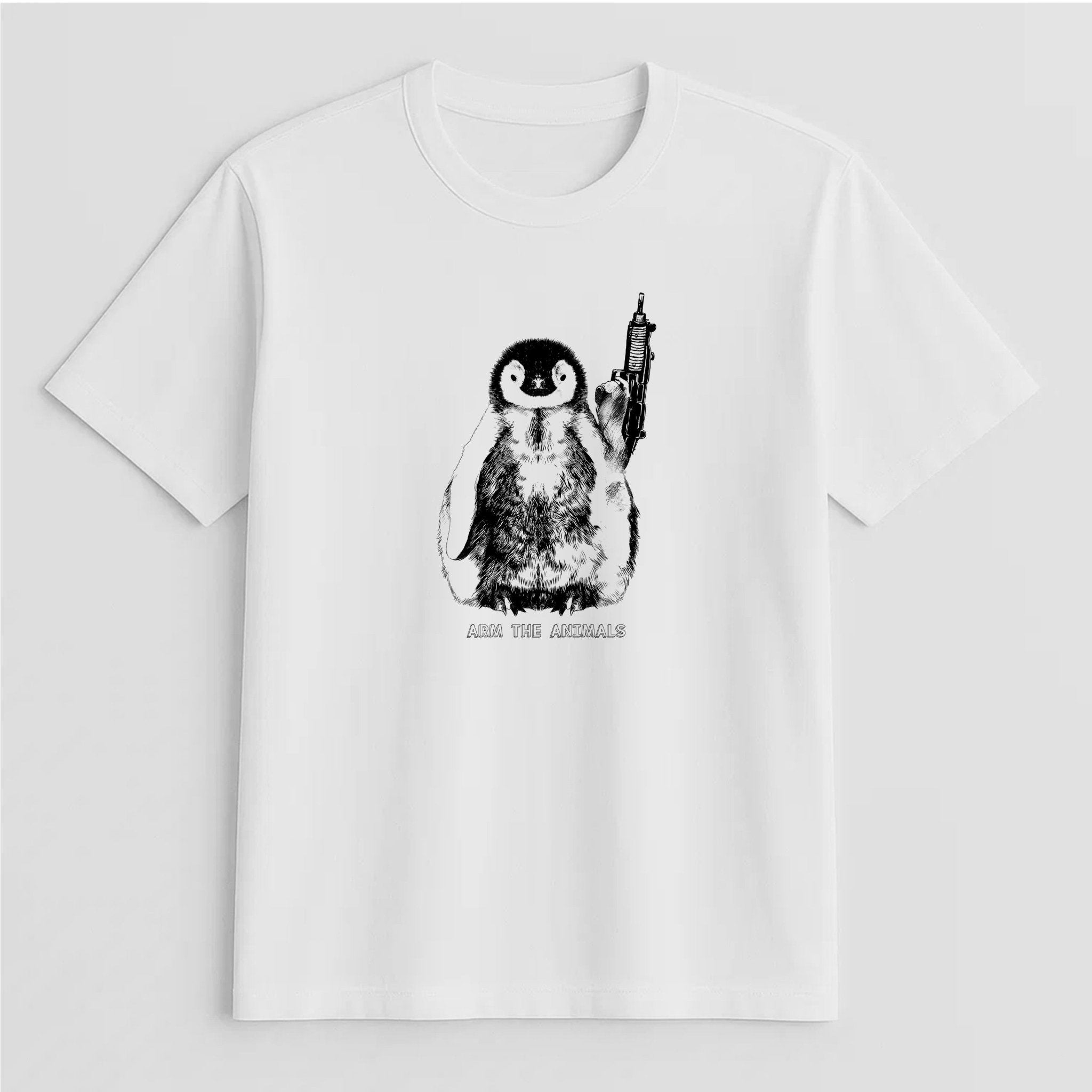 Unisex | Pen - Gun | Tee - Arm The Animals Clothing LLC