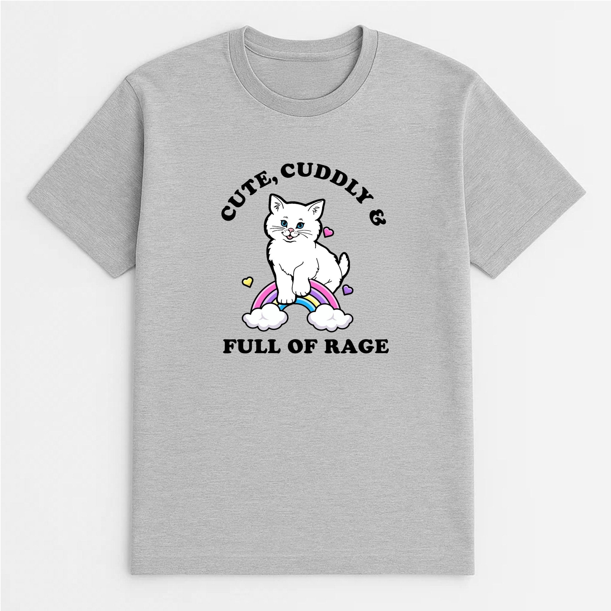 Unisex | Rage Kitty | Tee - Arm The Animals Clothing LLC