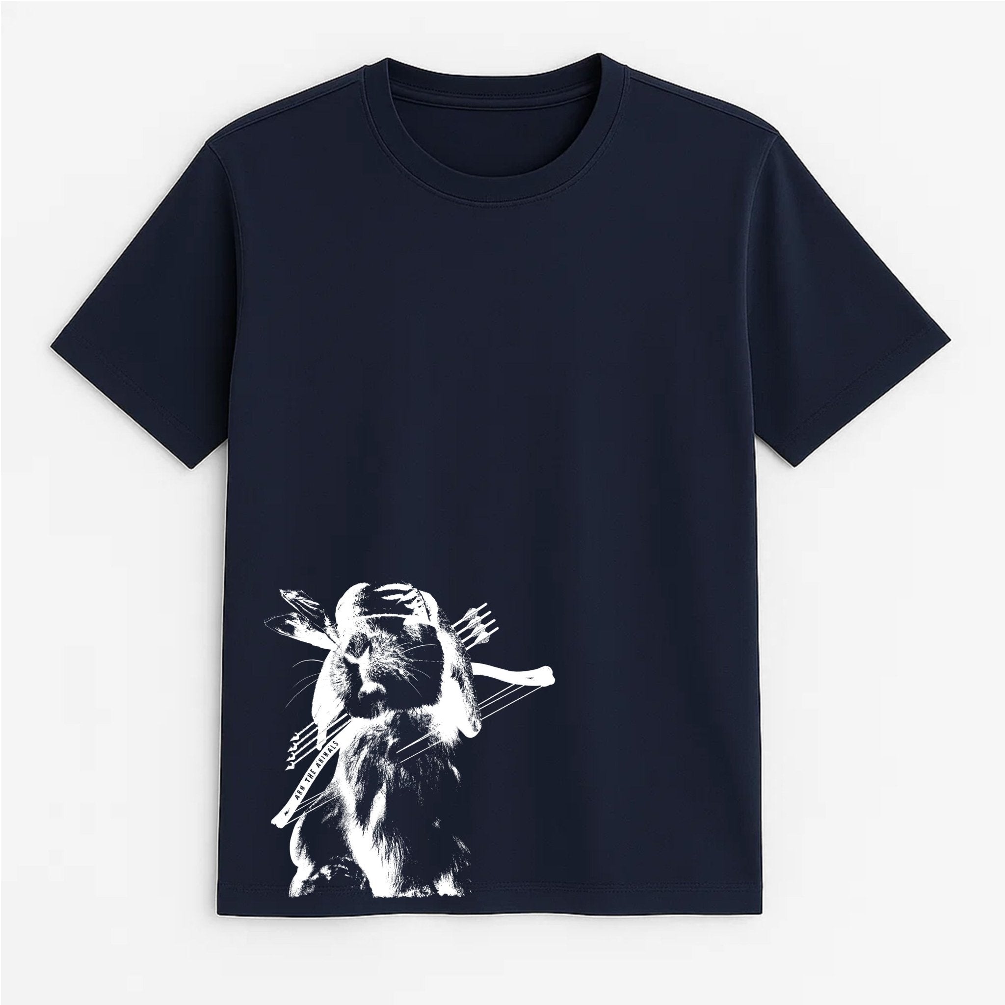 Unisex | Rambo Bunny | Tee - Arm The Animals Clothing LLC