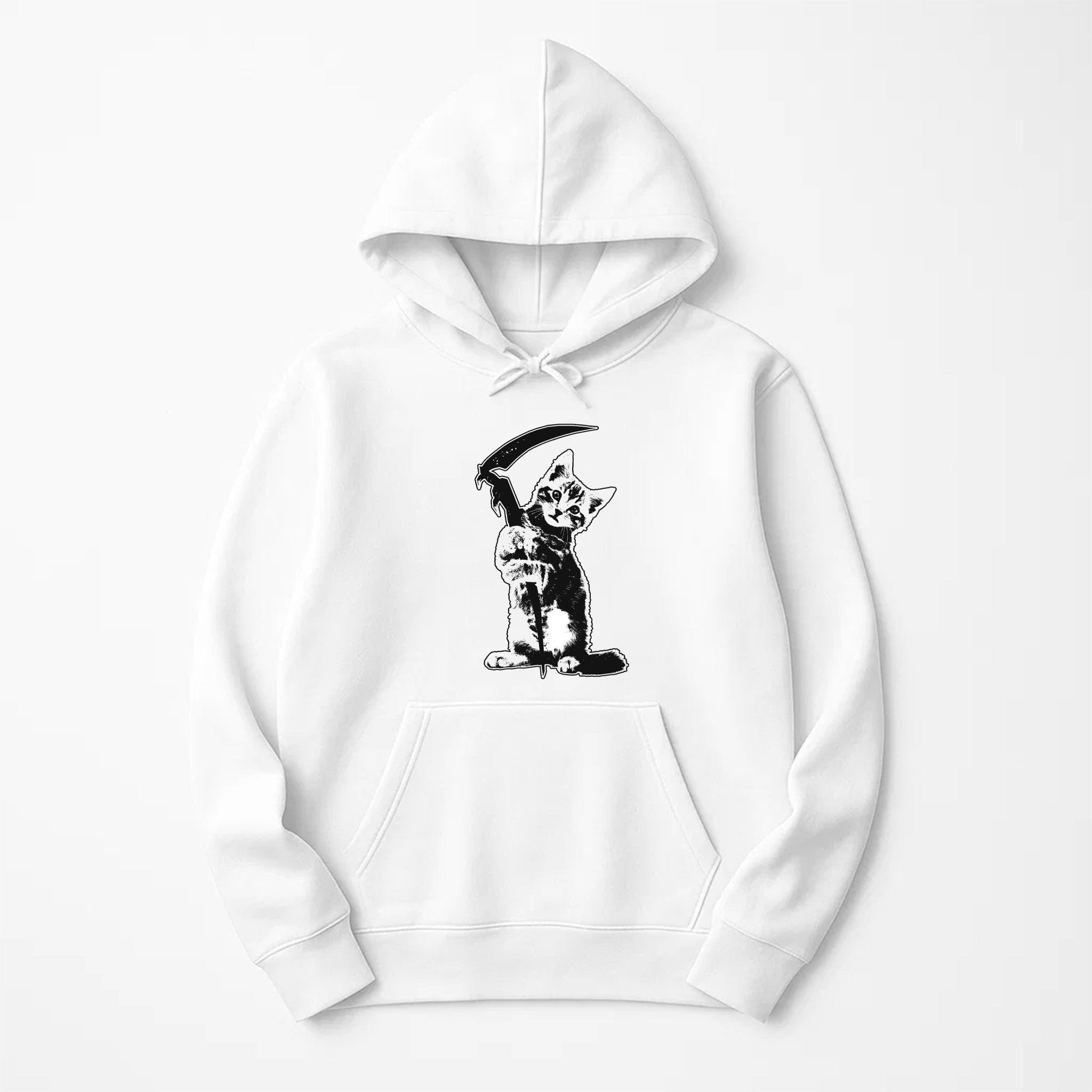 Unisex | Reaper Kitty | Hoodie - Arm The Animals Clothing LLC