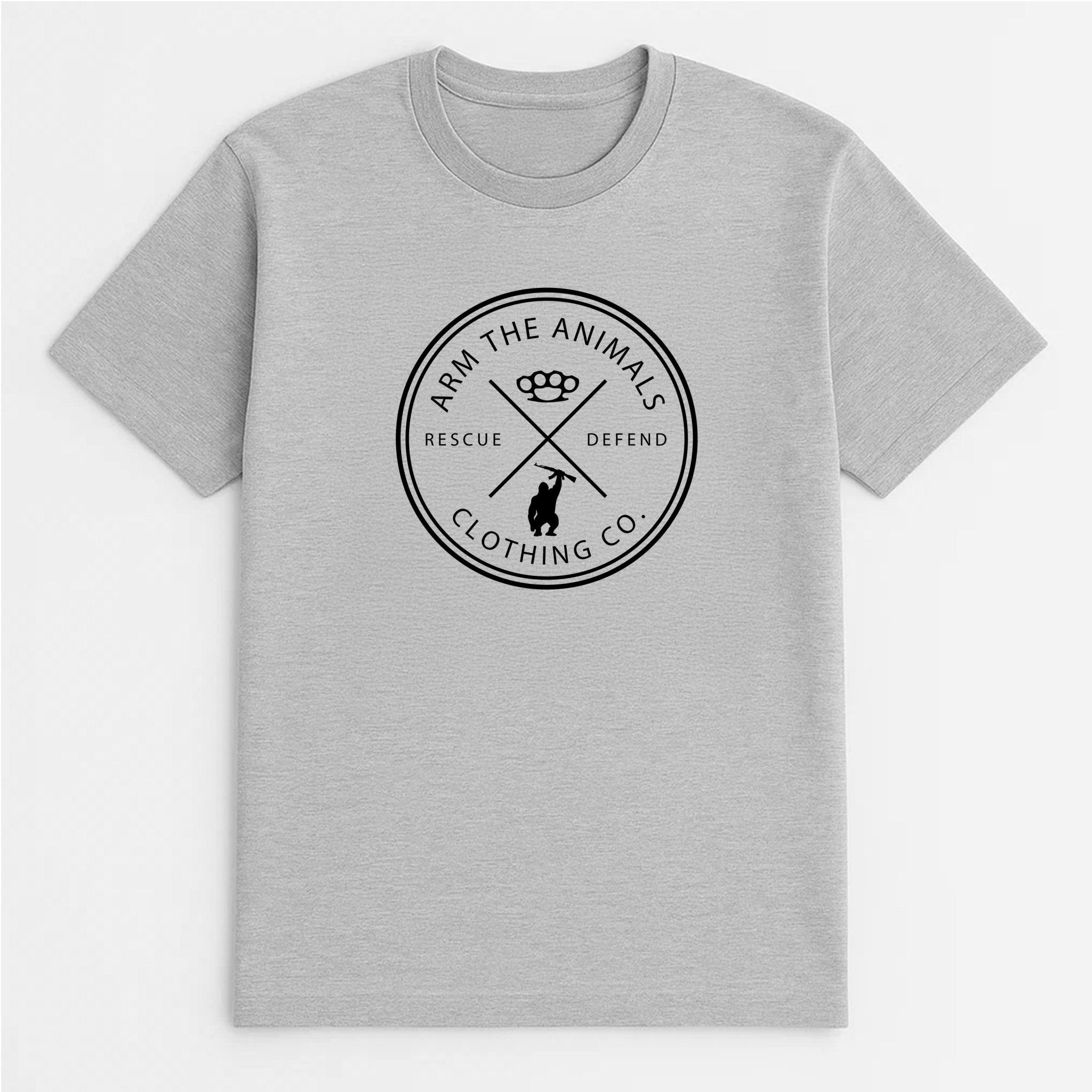 Unisex | Rescue Knuckles Logo | Tee - Arm The Animals Clothing LLC