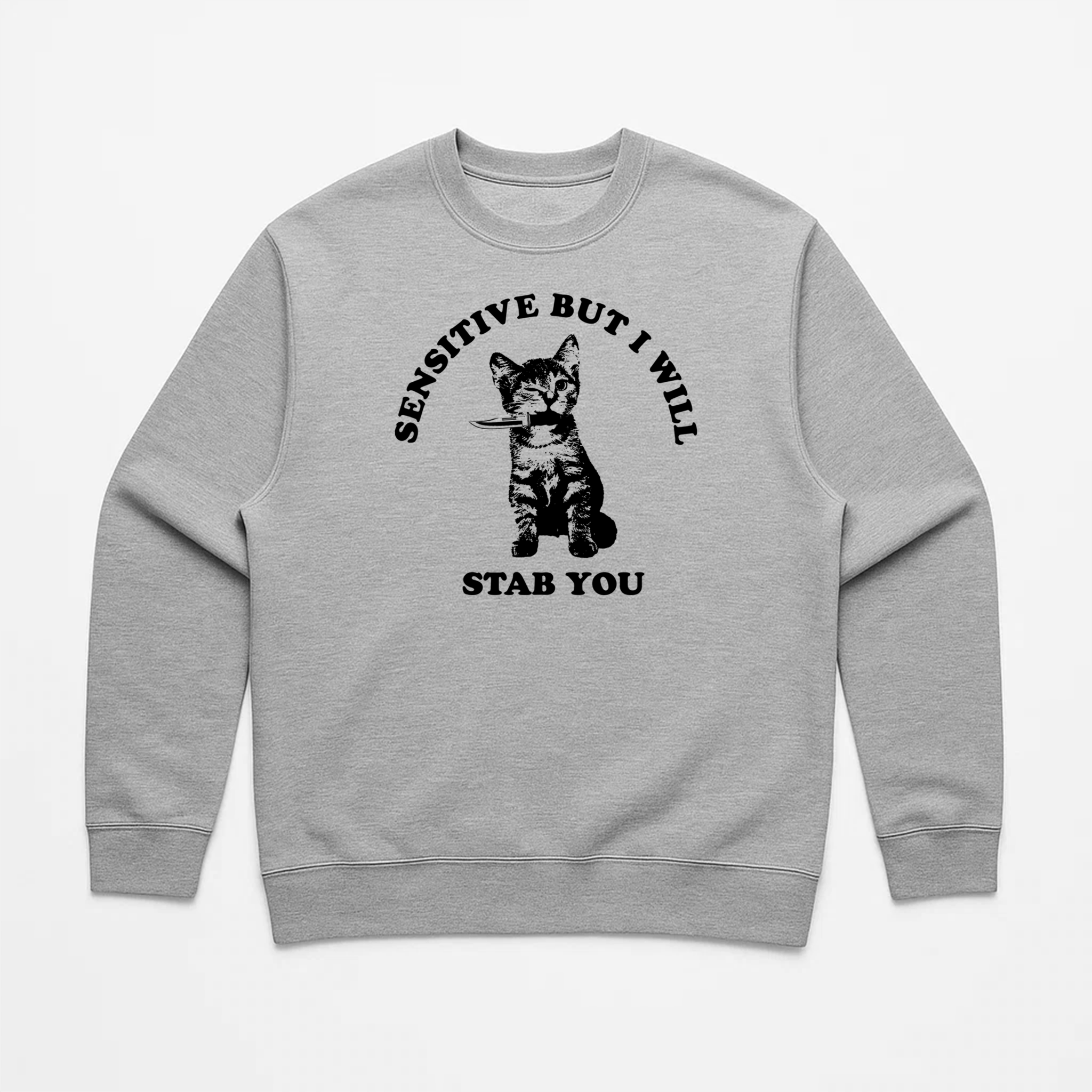 Unisex | Sensitive | Crewneck Sweatshirt - Arm The Animals Clothing LLC