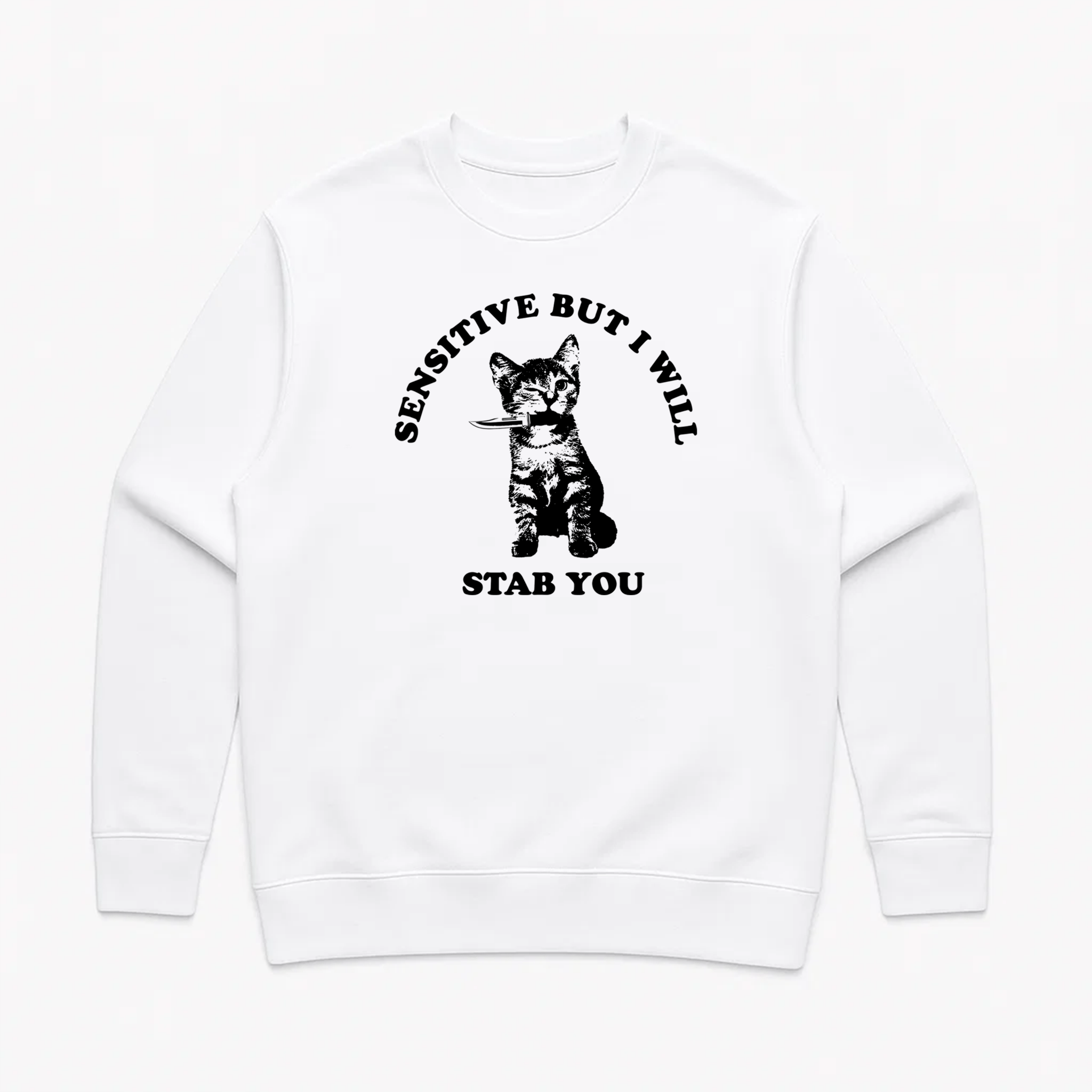 Unisex | Sensitive | Crewneck Sweatshirt - Arm The Animals Clothing LLC