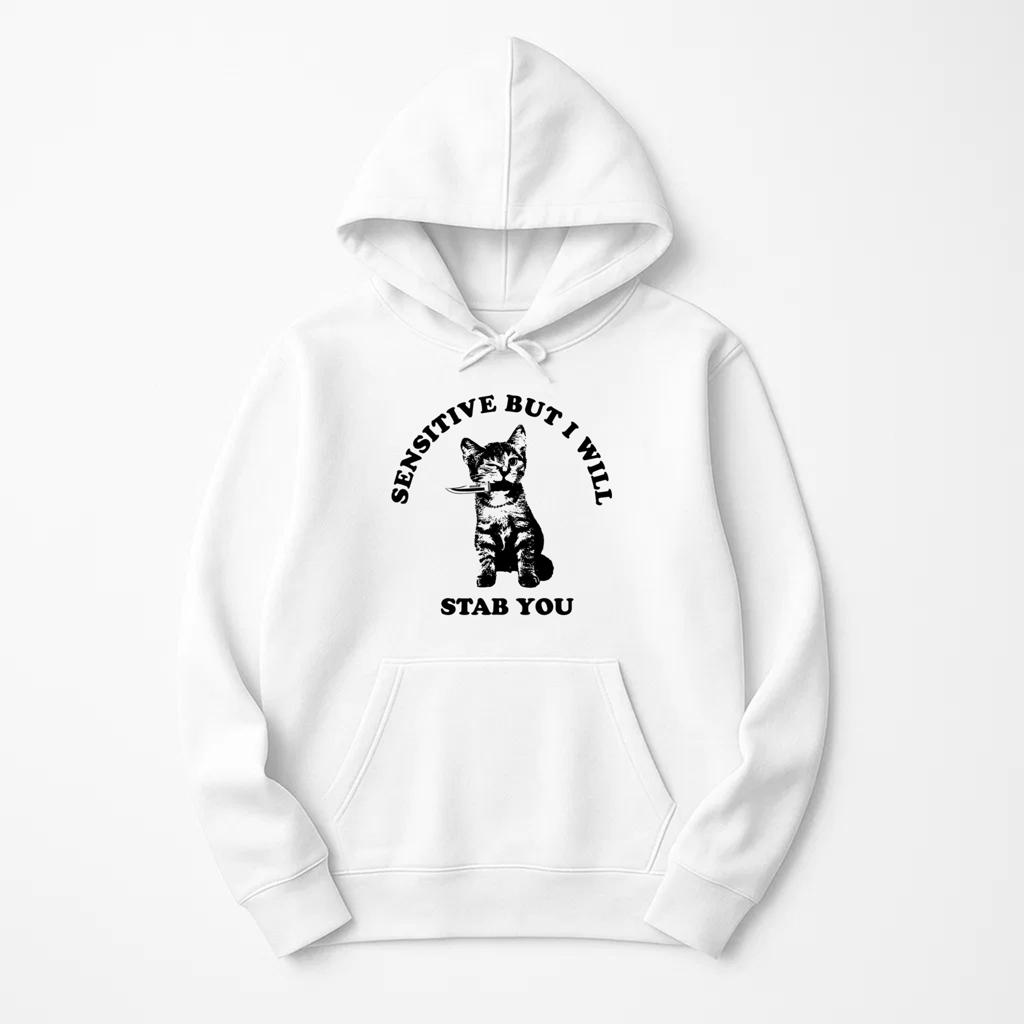 Unisex | Sensitive | Pullover Hoodie - Arm The Animals Clothing LLC