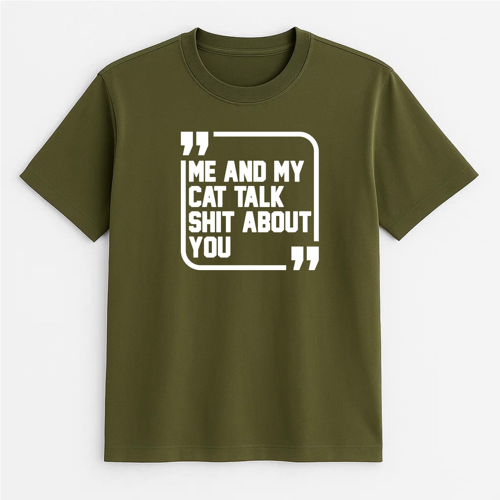 Unisex | Sh*t Talker - Cat | Tee - Arm The Animals Clothing LLC