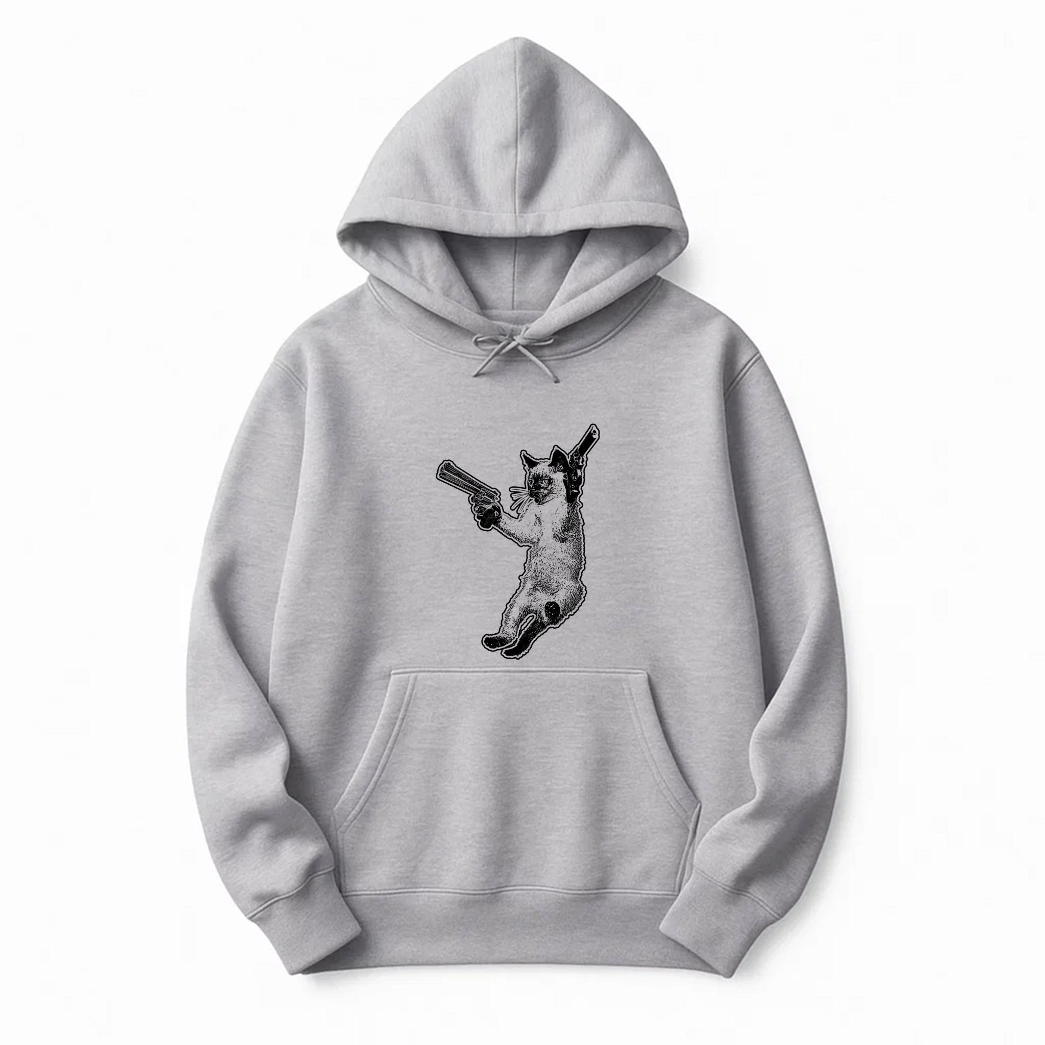 Unisex | The Cat And The Gat | Hoodie - Arm The Animals Clothing LLC