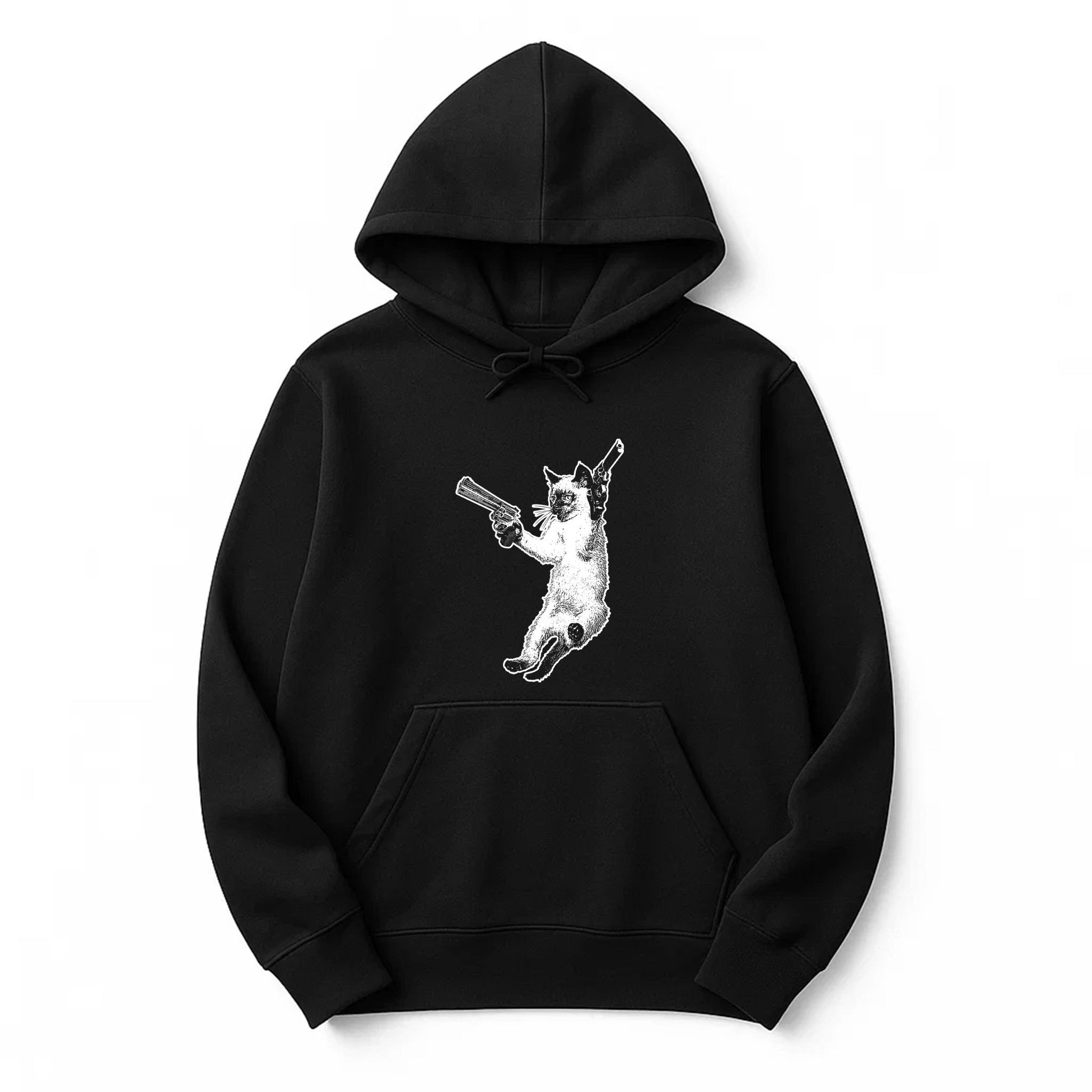 Unisex | The Cat And The Gat | Hoodie - Arm The Animals Clothing LLC