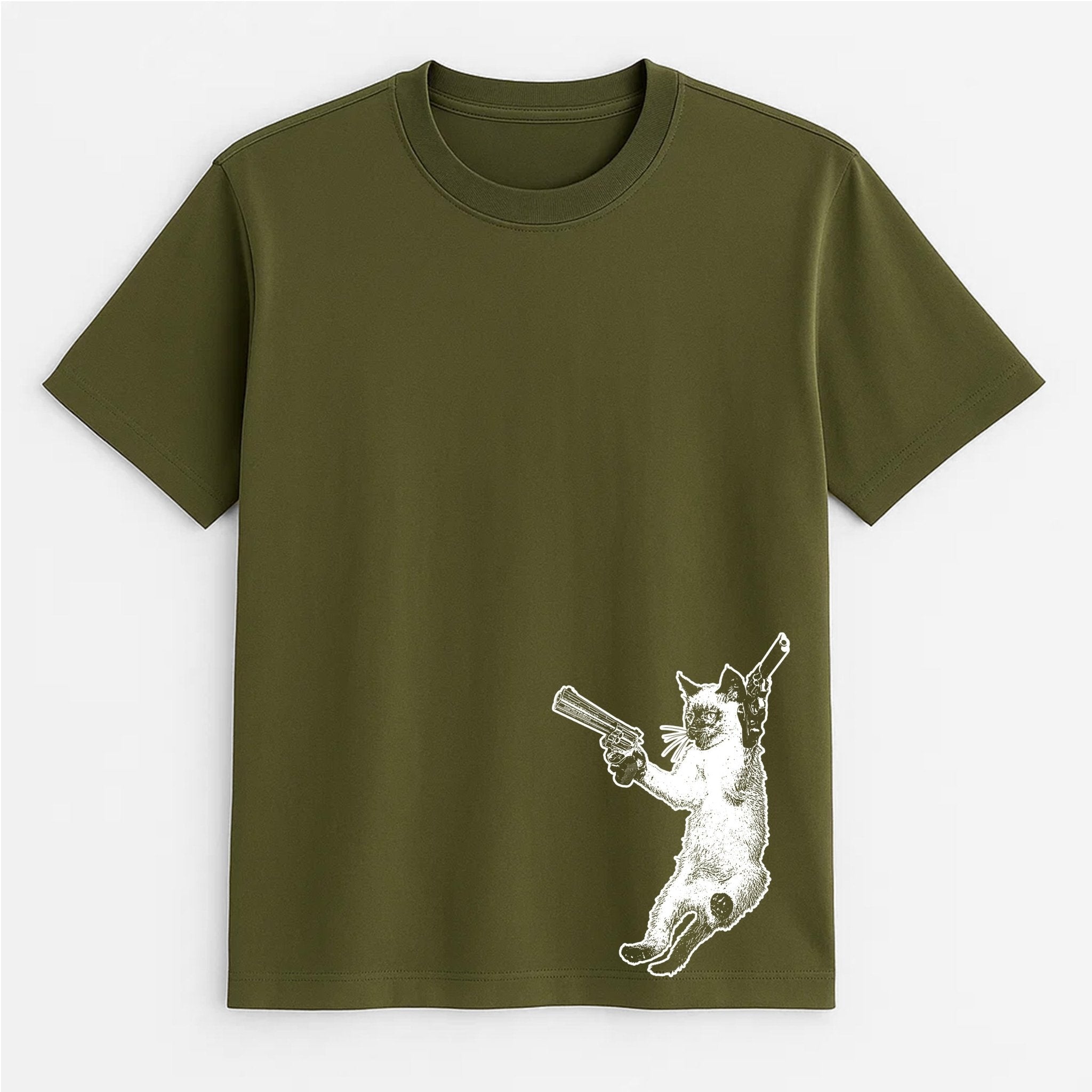 Unisex | The Cat And The Gat | Tee - Arm The Animals Clothing LLC