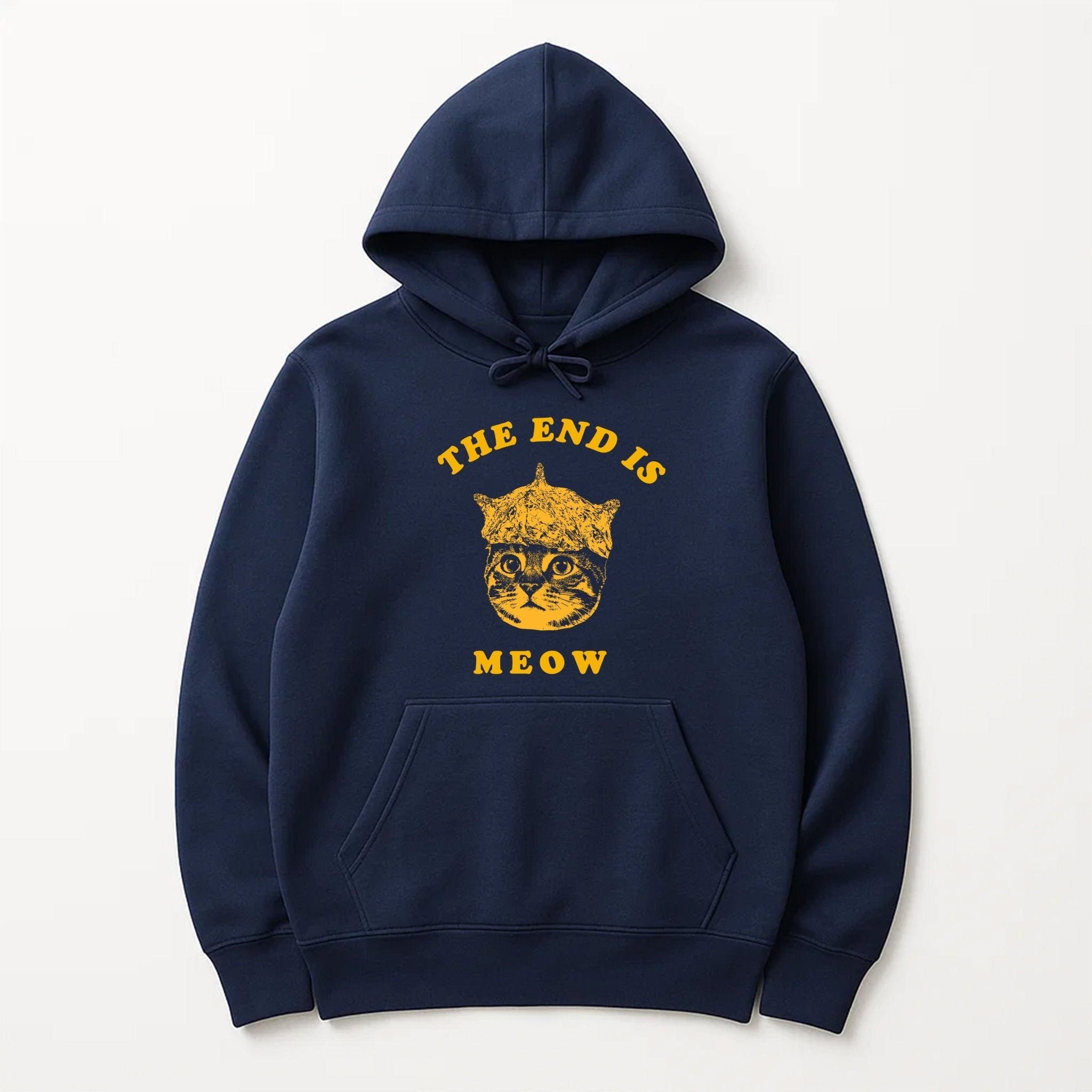 Unisex | The End Is Meow | Hoodie - Arm The Animals Clothing LLC