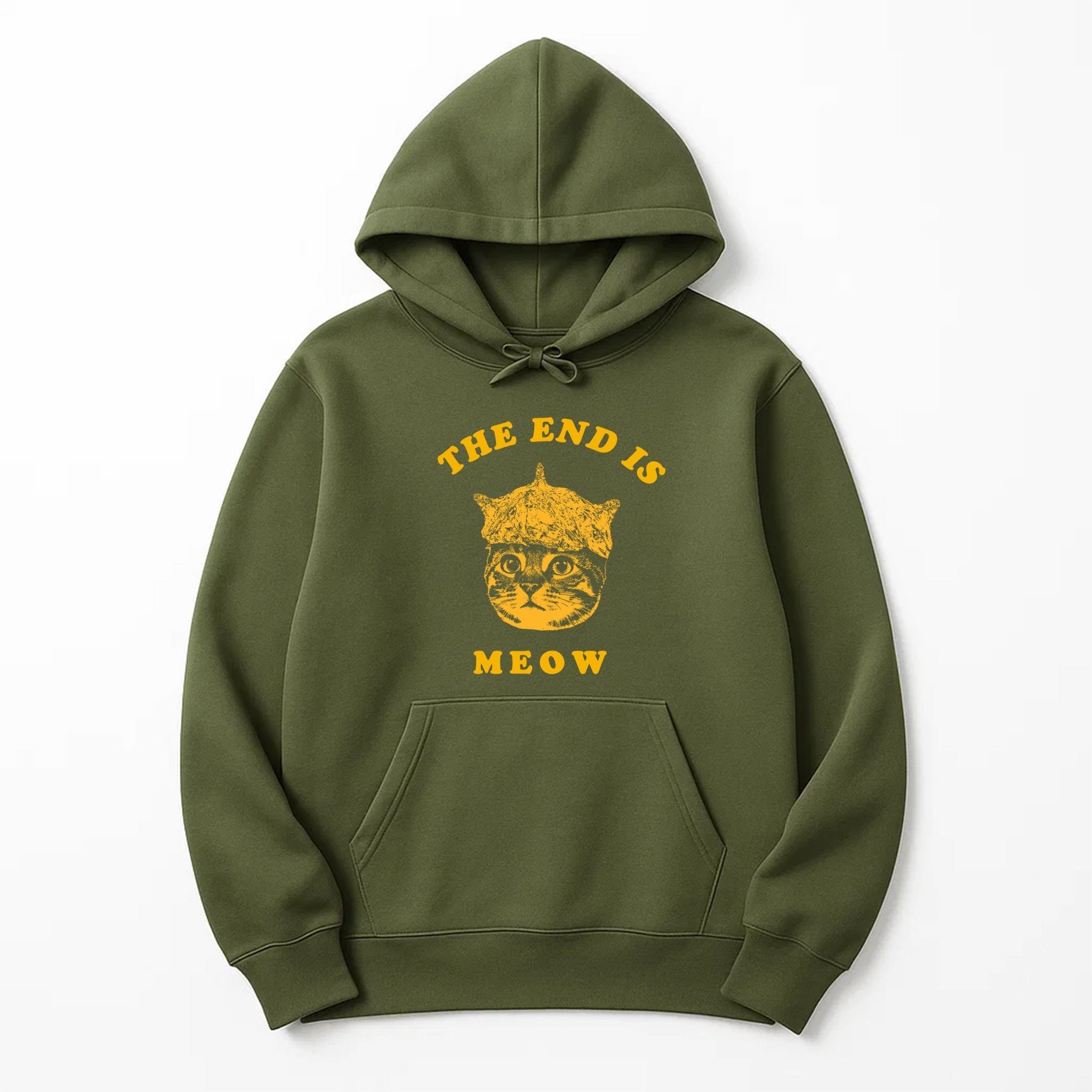 Unisex | The End Is Meow | Hoodie - Arm The Animals Clothing LLC