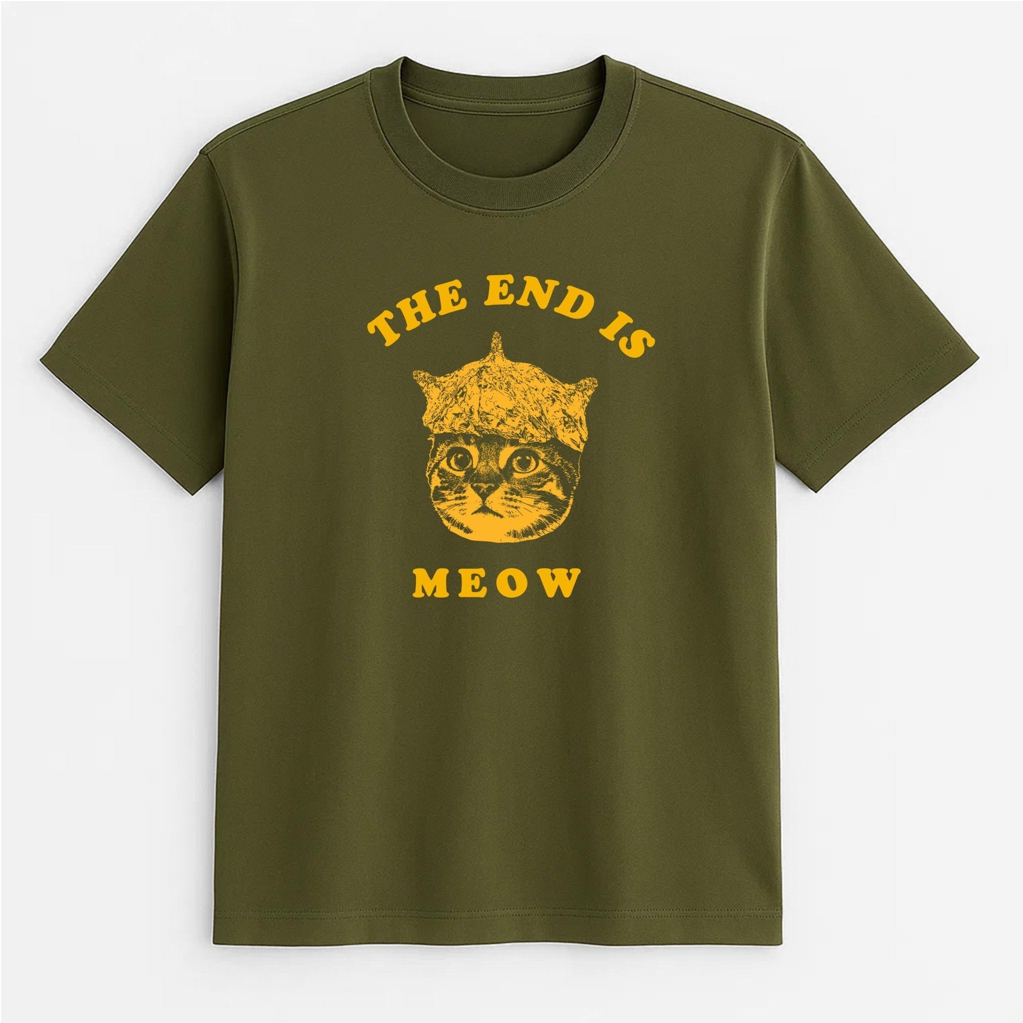 Unisex | The End Is Meow | Tee - Arm The Animals Clothing LLC