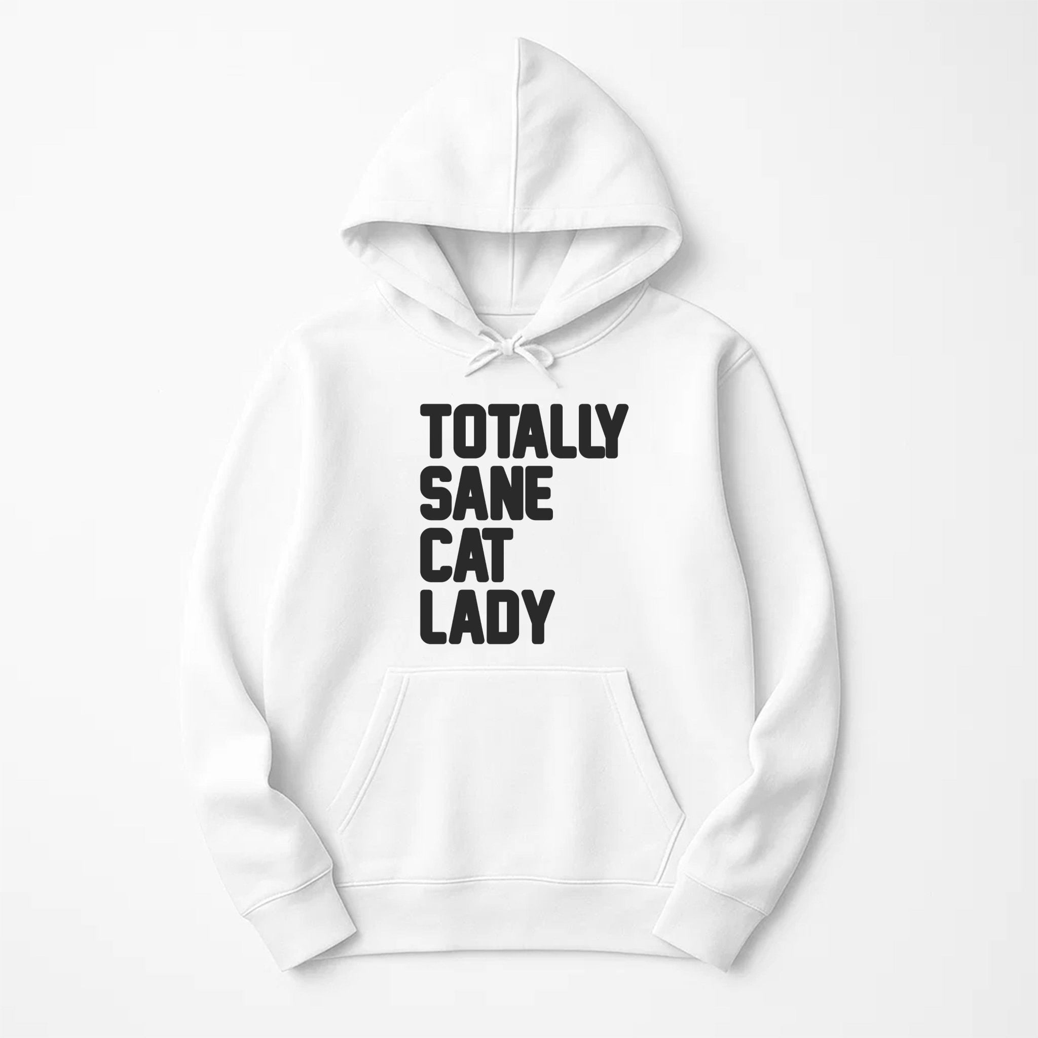 Unisex | Totally Sane Cat Lady | Hoodie - Arm The Animals Clothing LLC