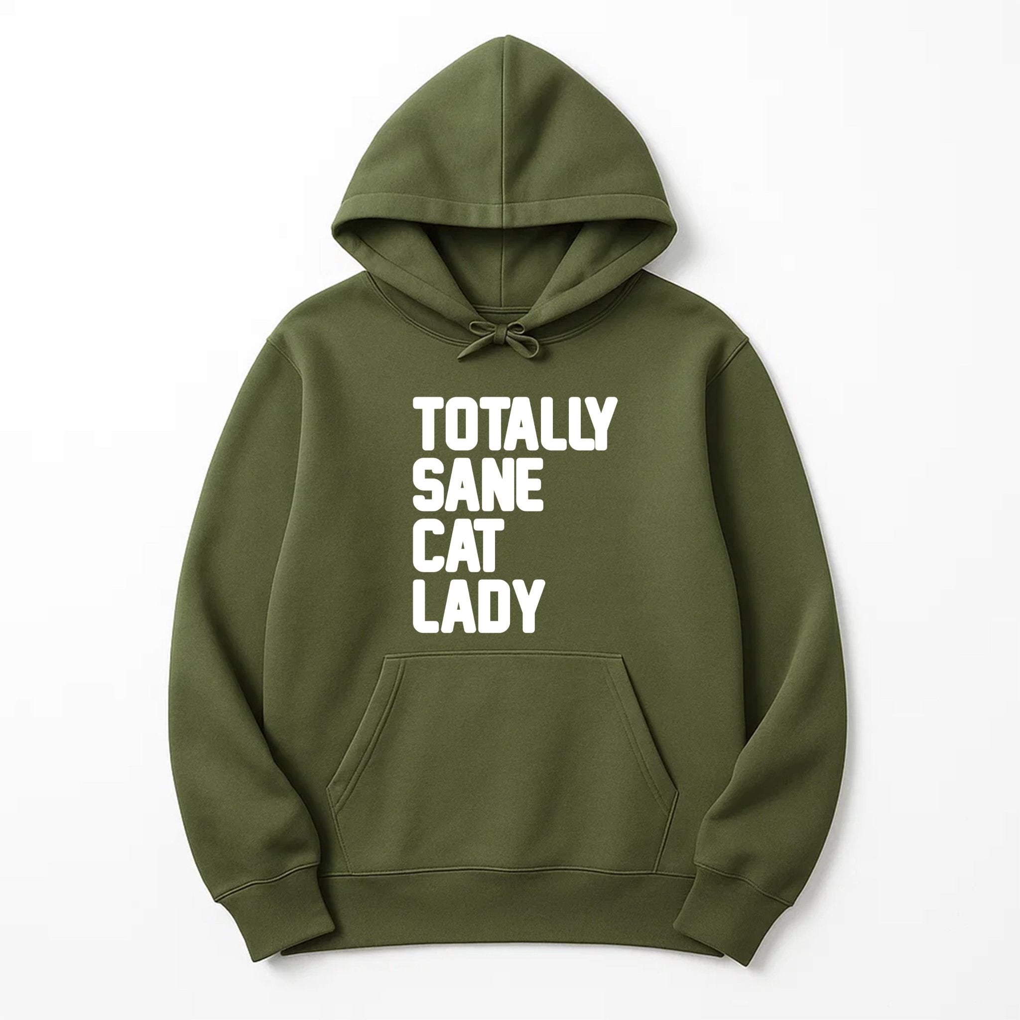 Unisex | Totally Sane Cat Lady | Hoodie - Arm The Animals Clothing LLC