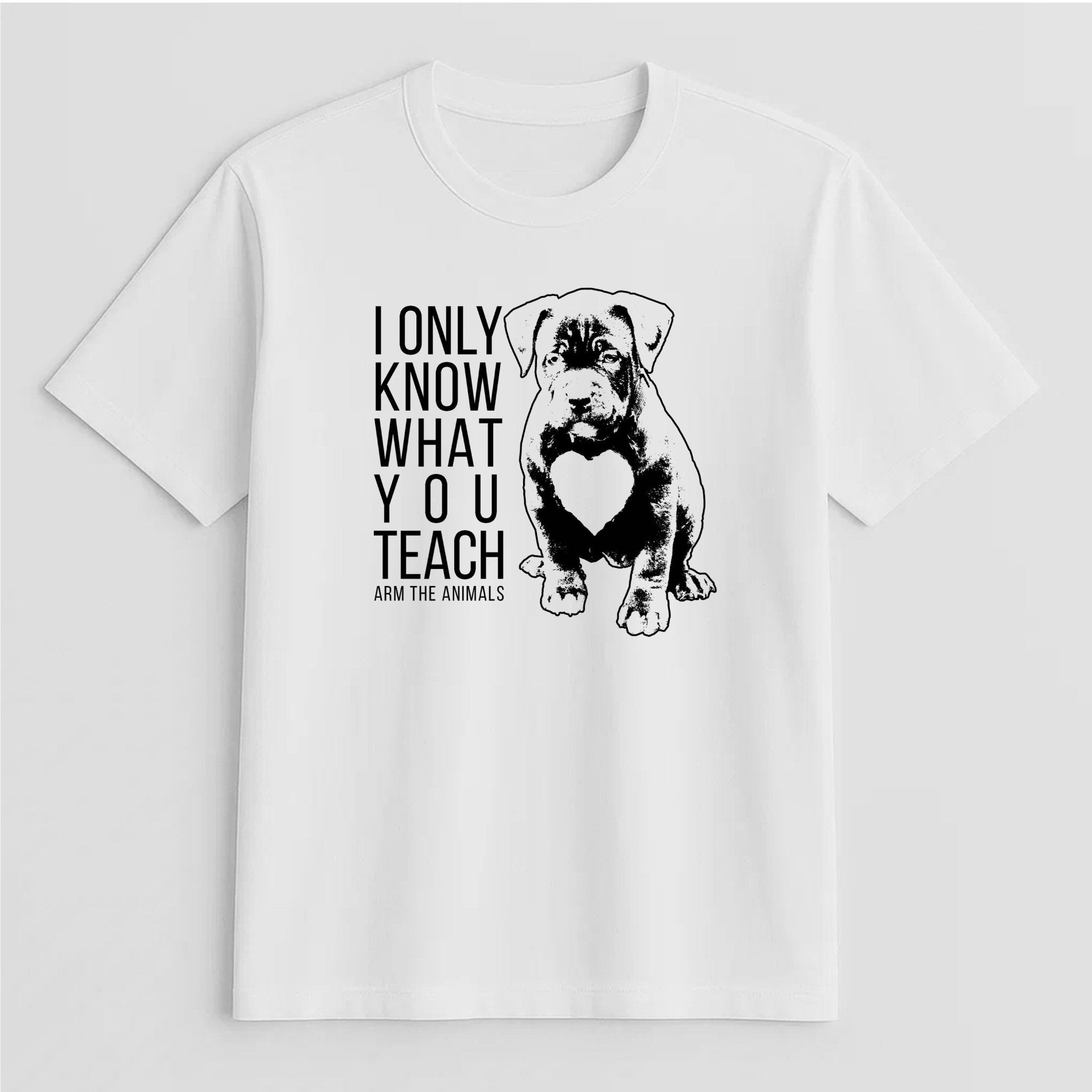 Unisex | What You Teach | Tee - Arm The Animals Clothing LLC