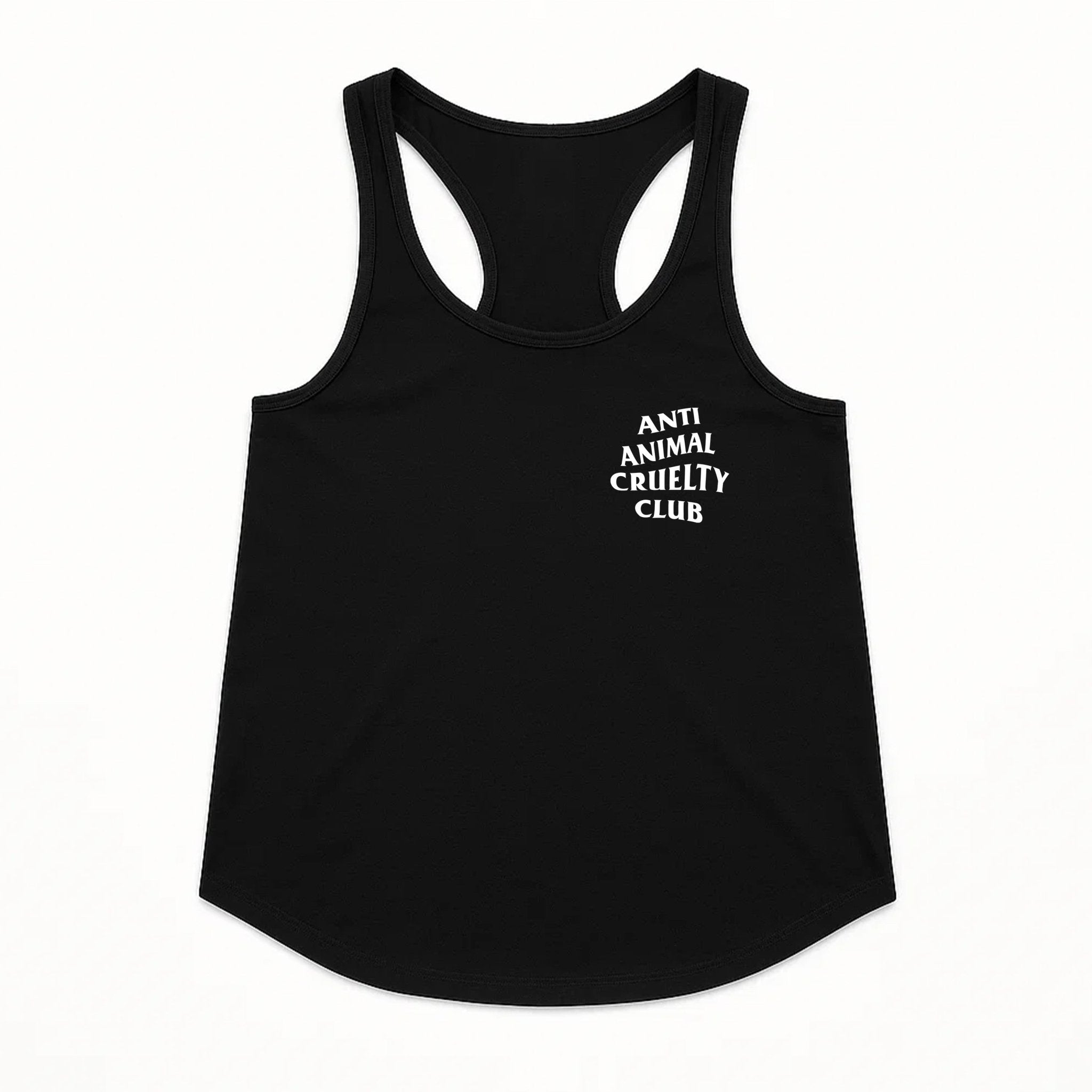 Women's | Anti Animal Cruelty Club | Tank Top - Arm The Animals Clothing LLC