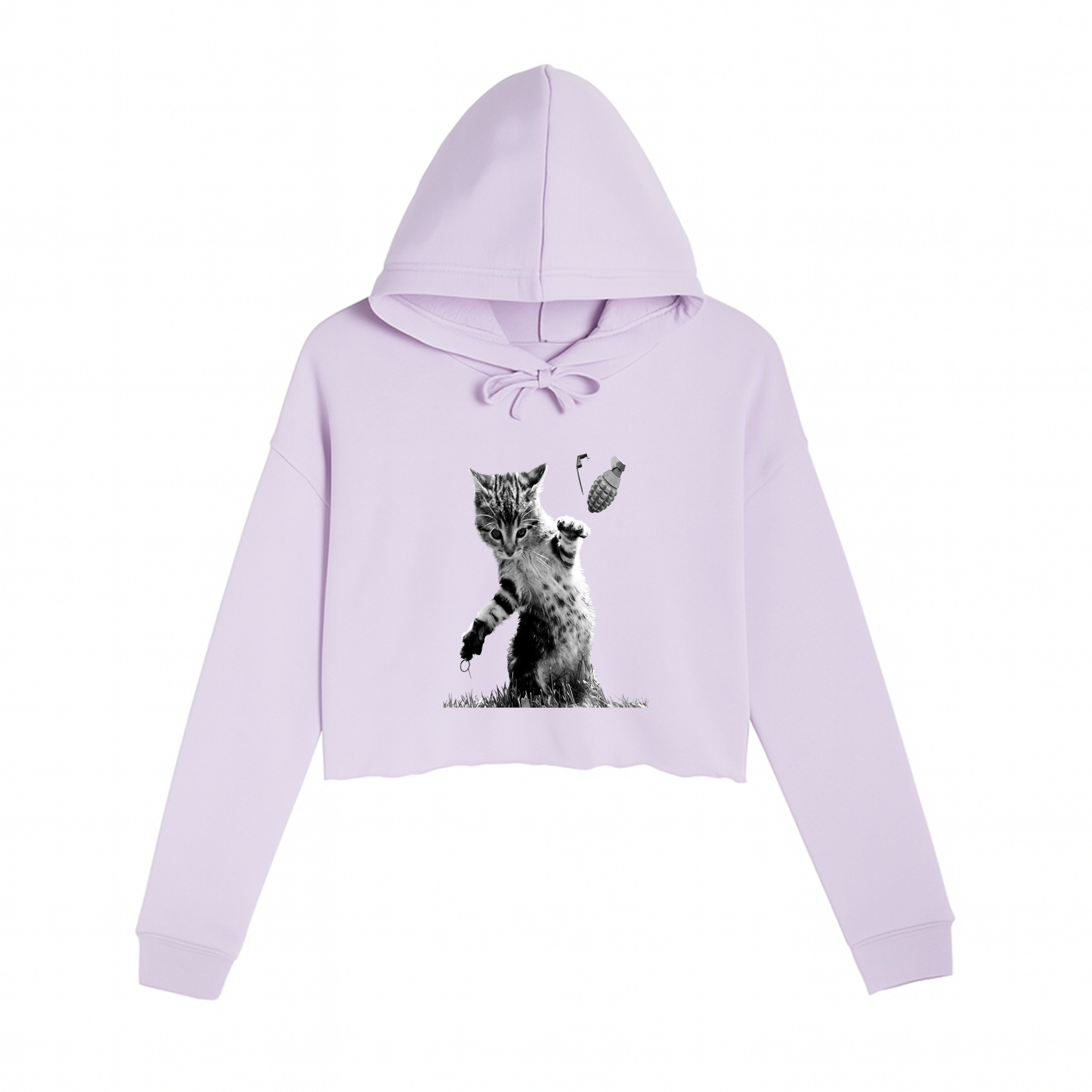 Women's | Catastrophe 2.0 | Crop Hoodie - Arm The Animals Clothing LLC