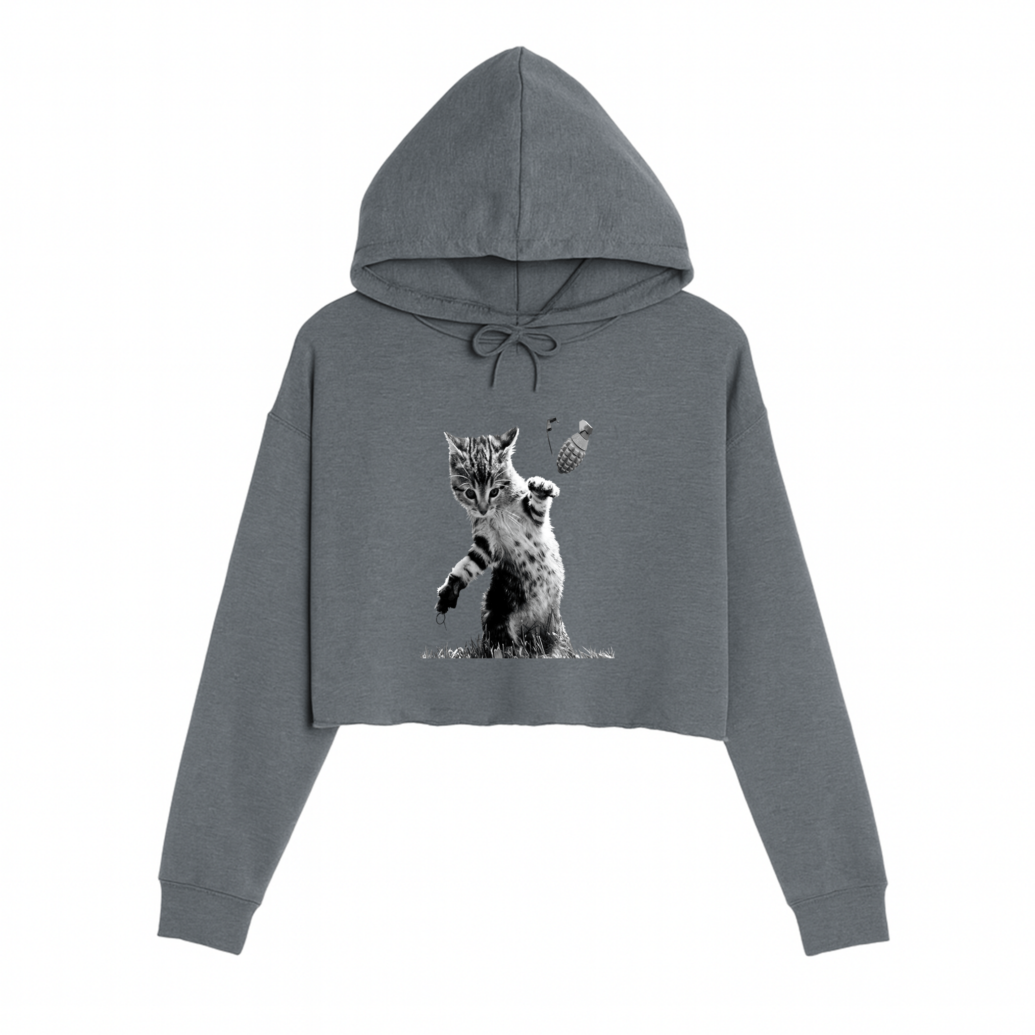 Women's | Catastrophe 2.0 | Crop Hoodie - Arm The Animals Clothing LLC