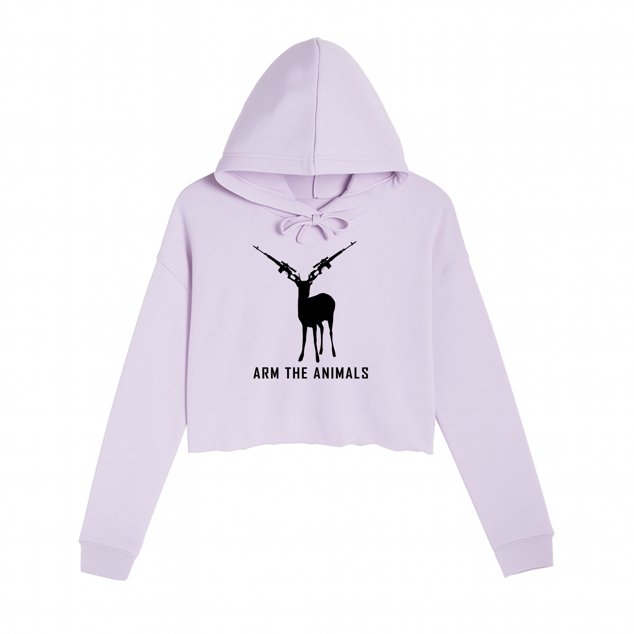 Women's | Dear Hunter | Crop Hoodie - Arm The Animals Clothing LLC