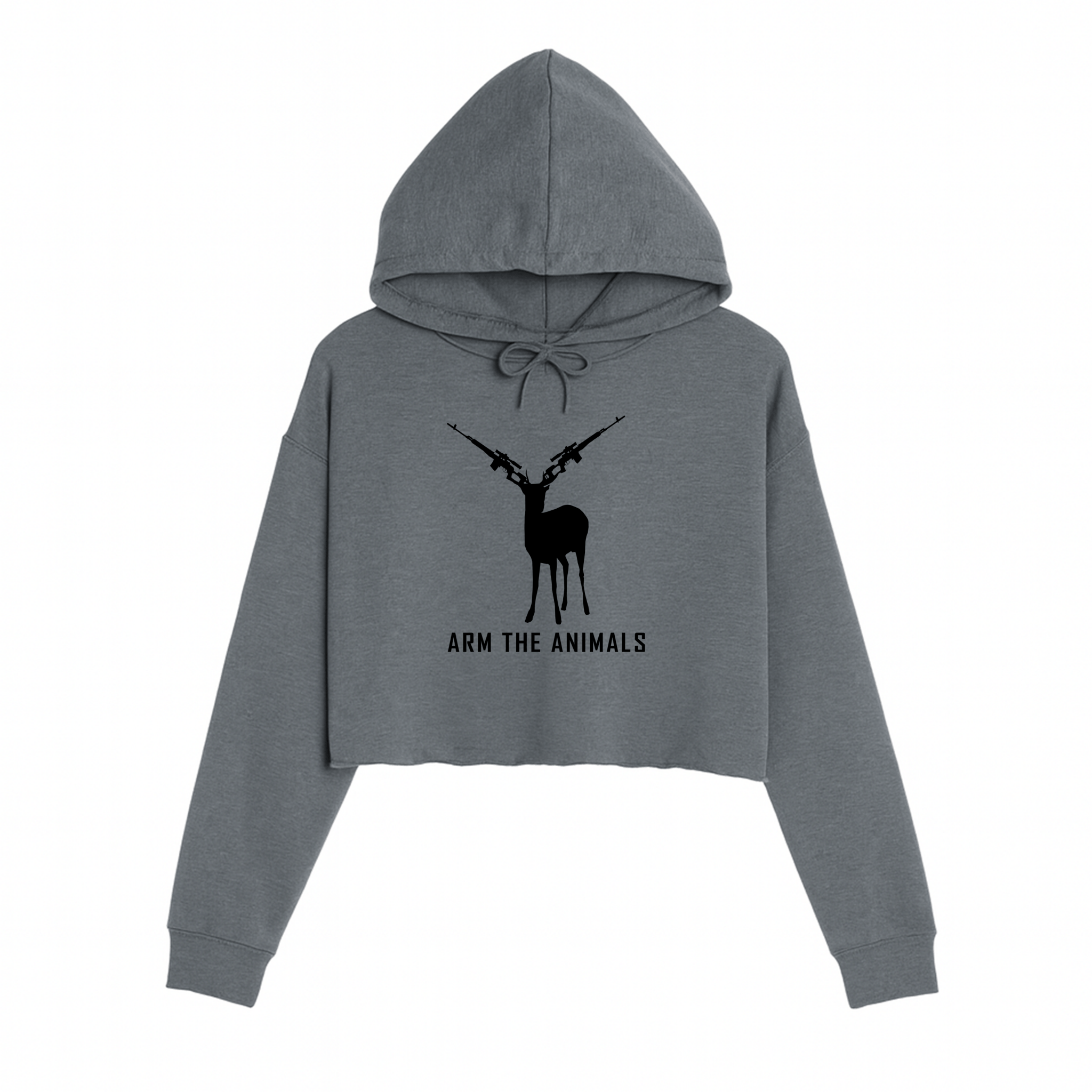 Women's | Dear Hunter | Crop Hoodie - Arm The Animals Clothing LLC