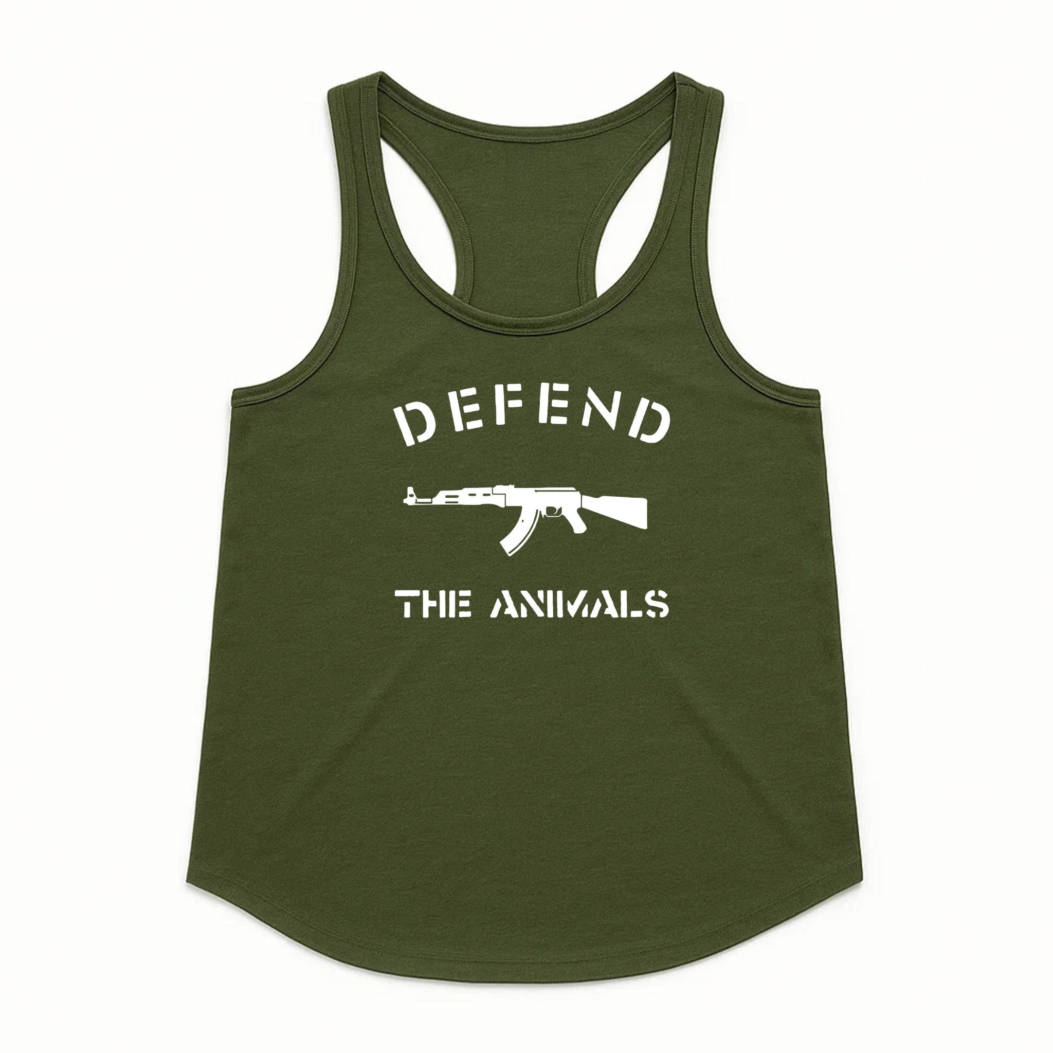 Women's | Defend The Defenseless | Tank Top - Arm The Animals Clothing LLC