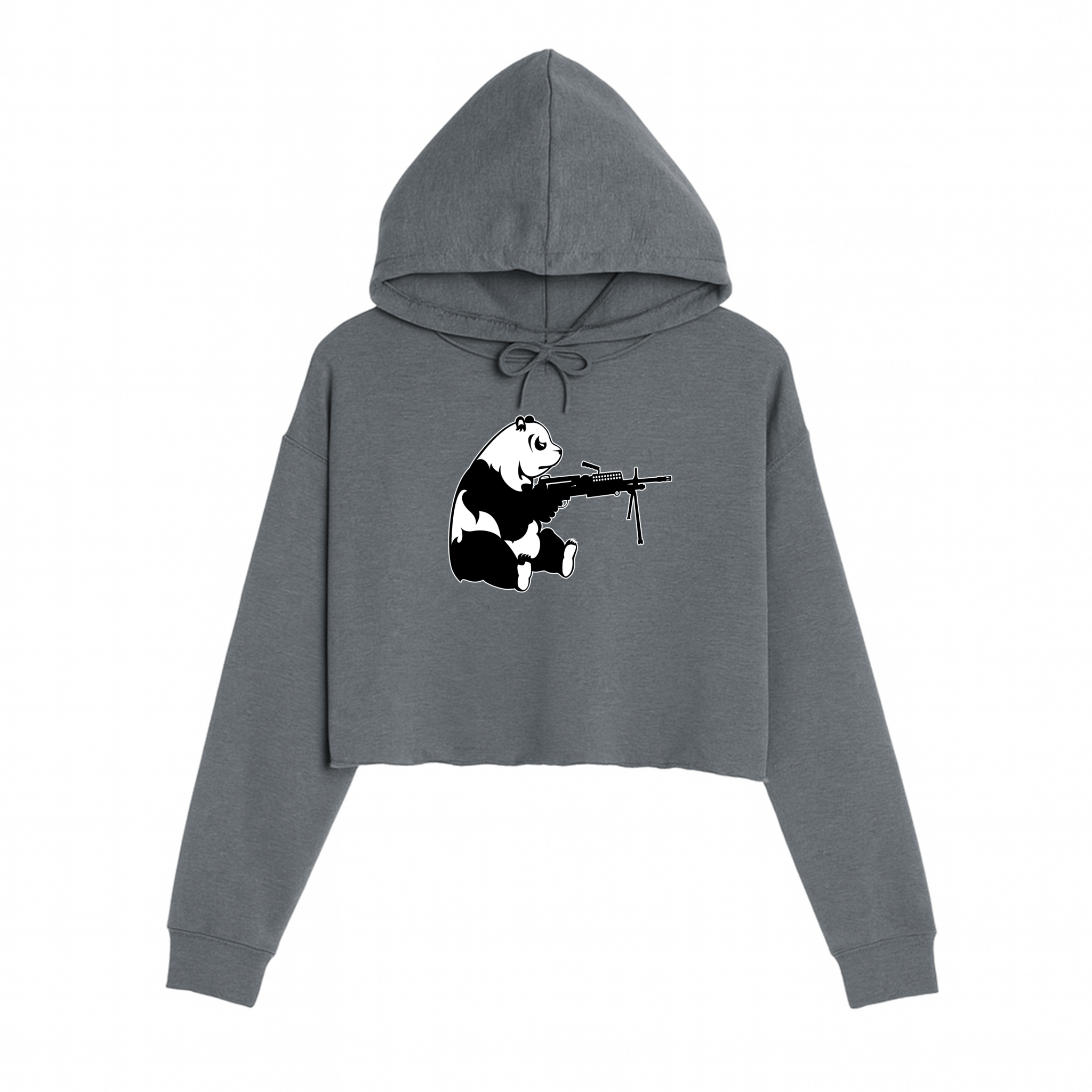 Women's | Pandemic | Crop Hoodie - Arm The Animals Clothing LLC