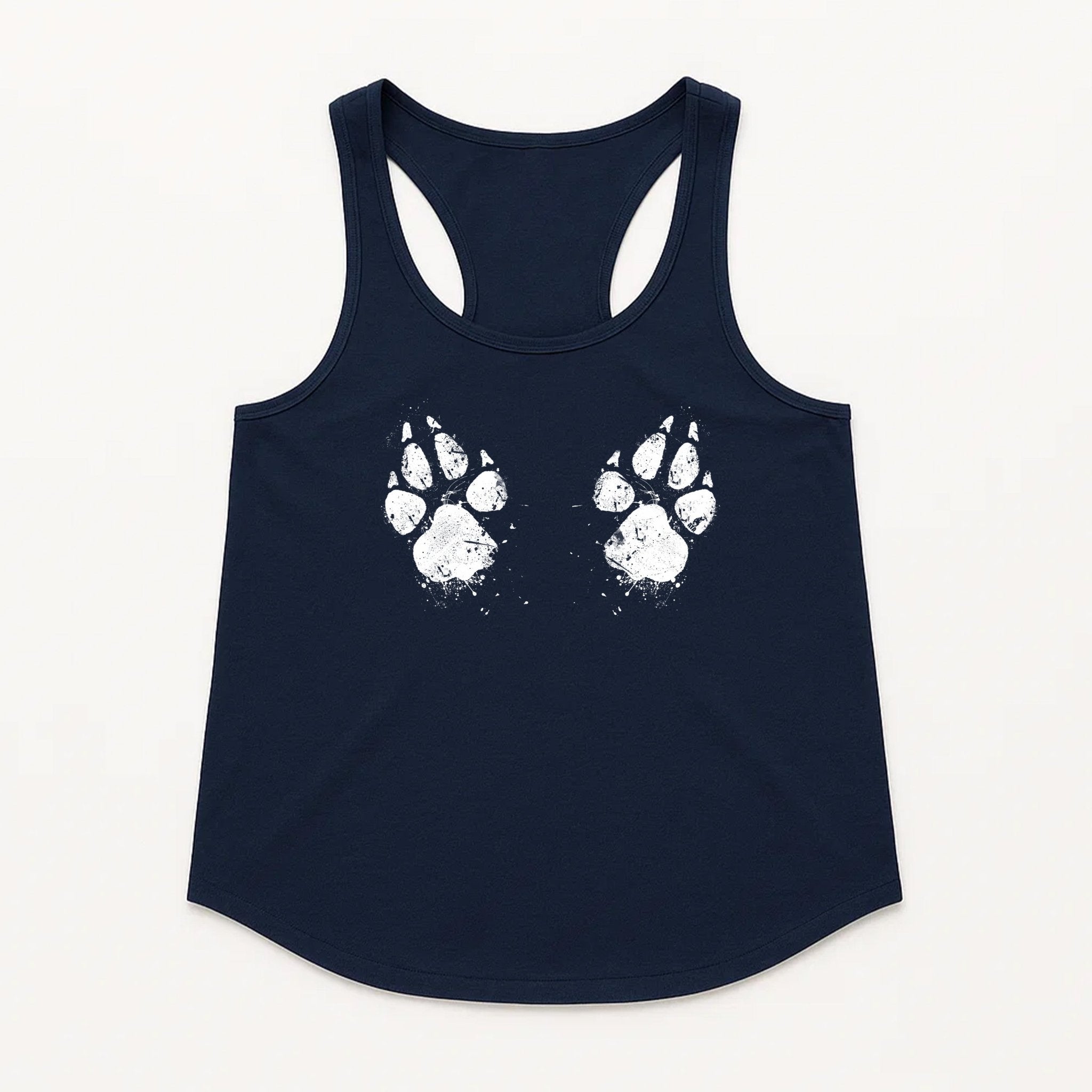 Women's | Paw - sive Aggressive | Tank Top - Arm The Animals Clothing LLC