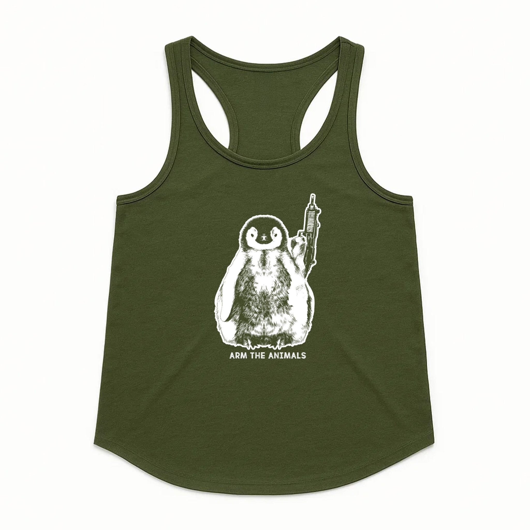 Women's | Pen - Gun | Tank Top - Arm The Animals Clothing LLC
