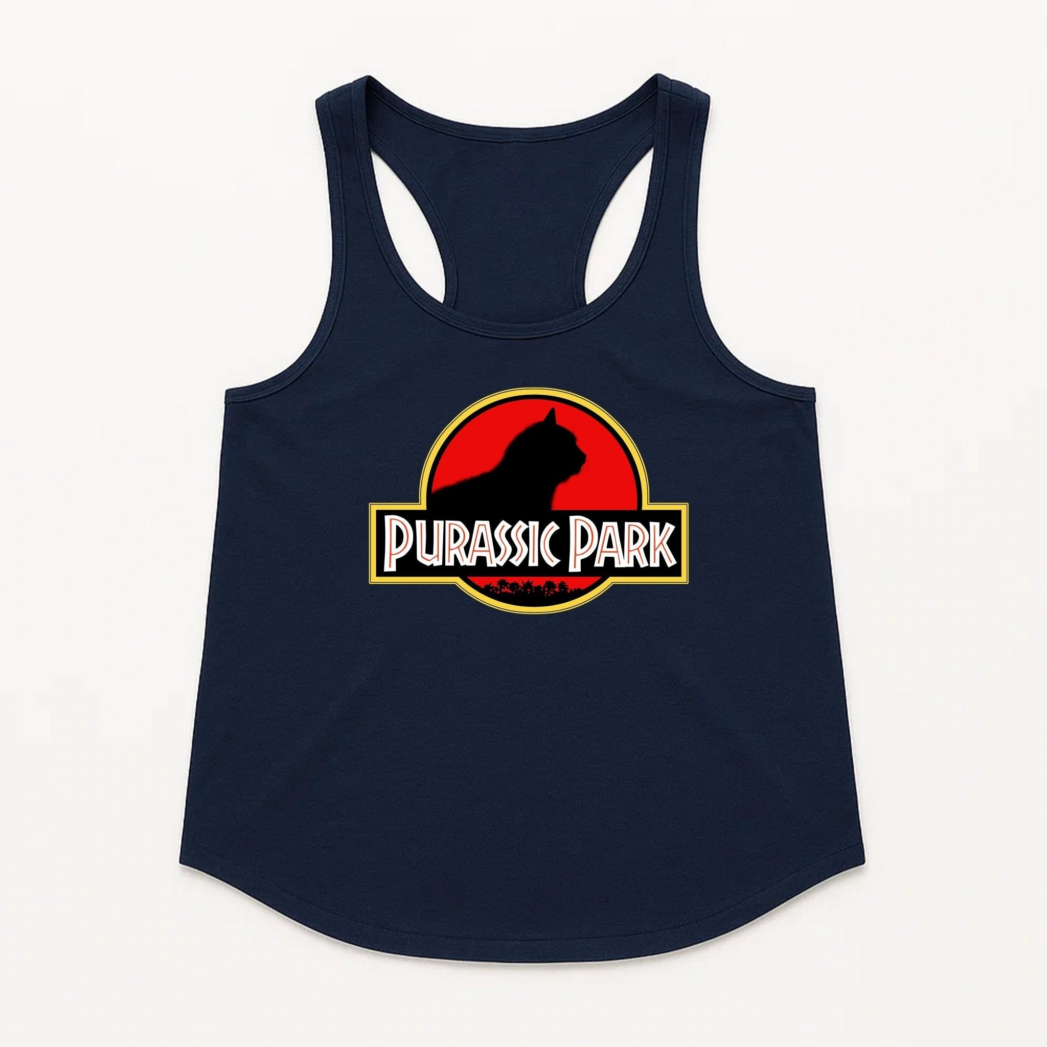 Women's | Purrassic Park | Tank Top - Arm The Animals Clothing LLC