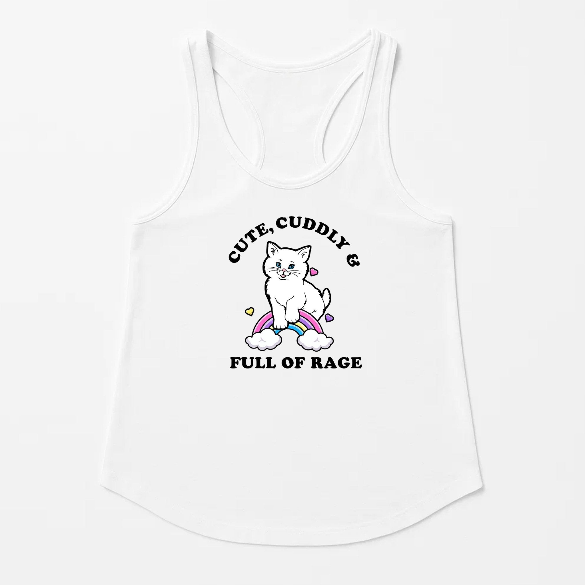 Women's | Rage Kitty | Tank Top - Arm The Animals Clothing LLC