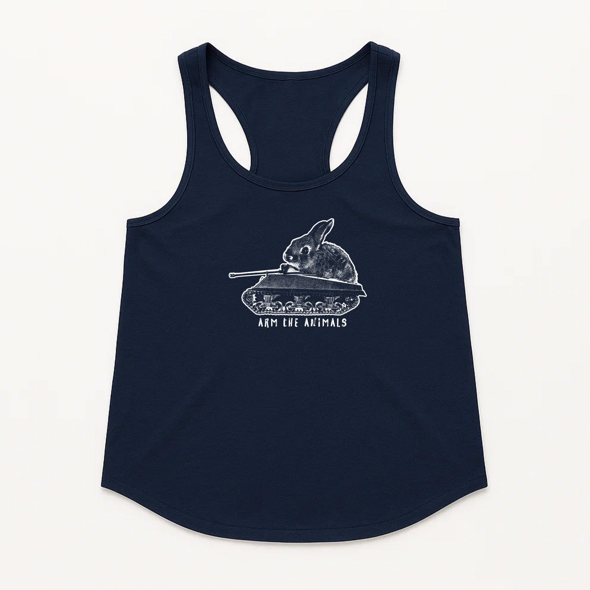 Women's | Renegade Bunny | Tank Top - Arm The Animals Clothing LLC