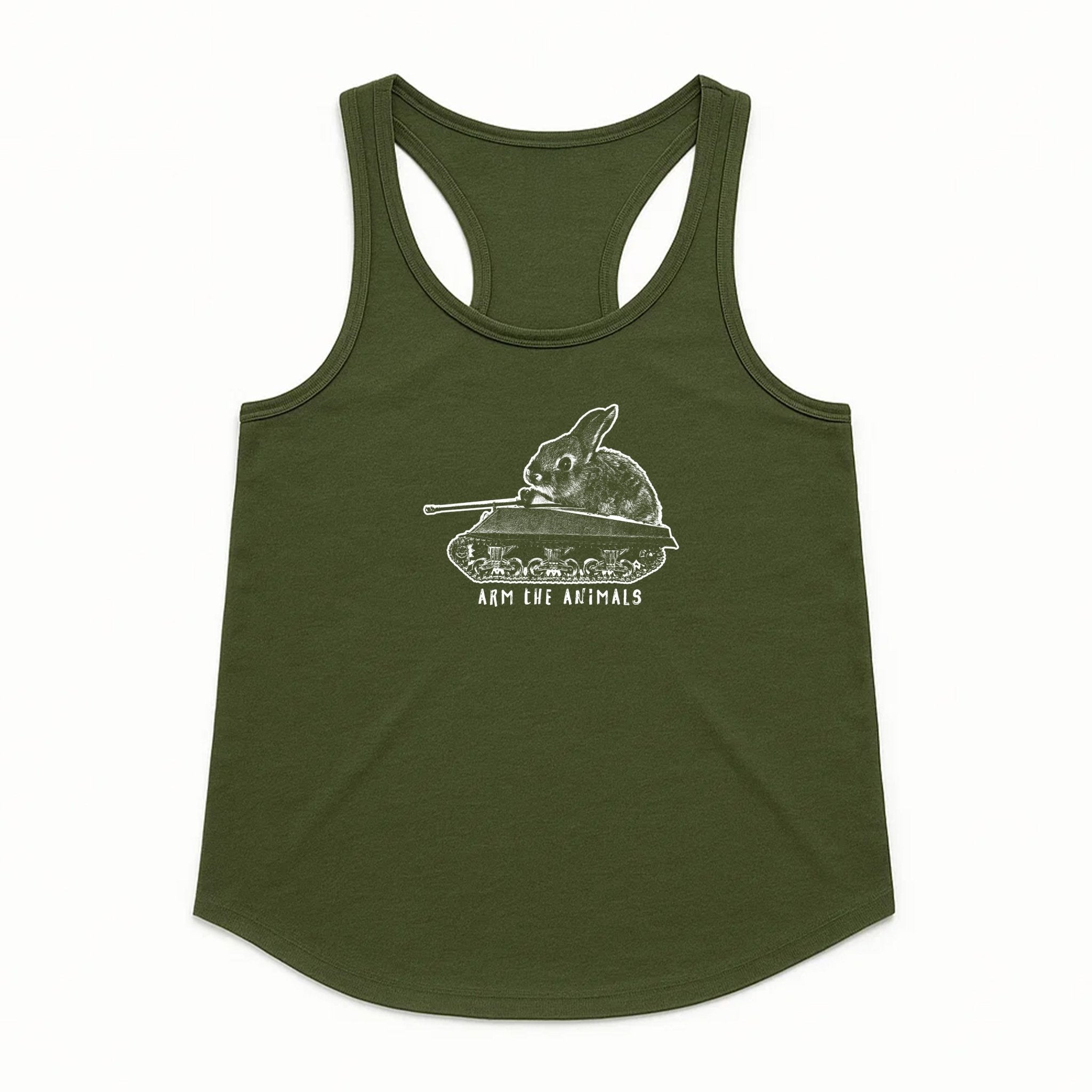 Women's | Renegade Bunny | Tank Top - Arm The Animals Clothing LLC