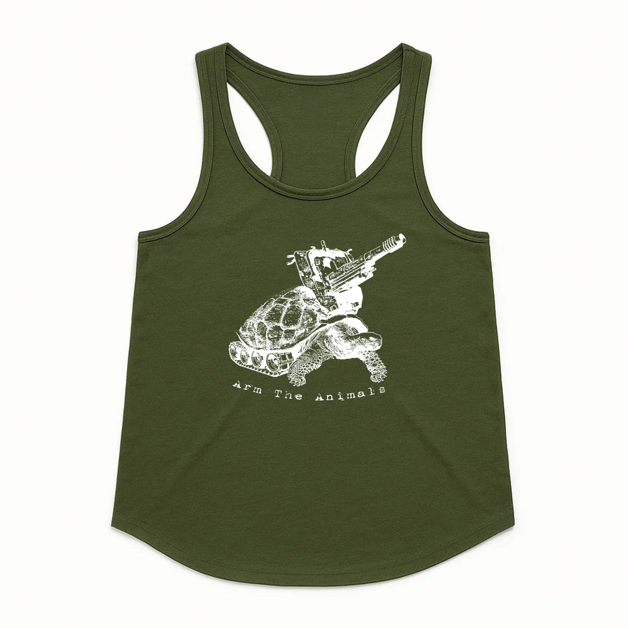Women's | Turtle Tank | Tank Top - Arm The Animals Clothing LLC
